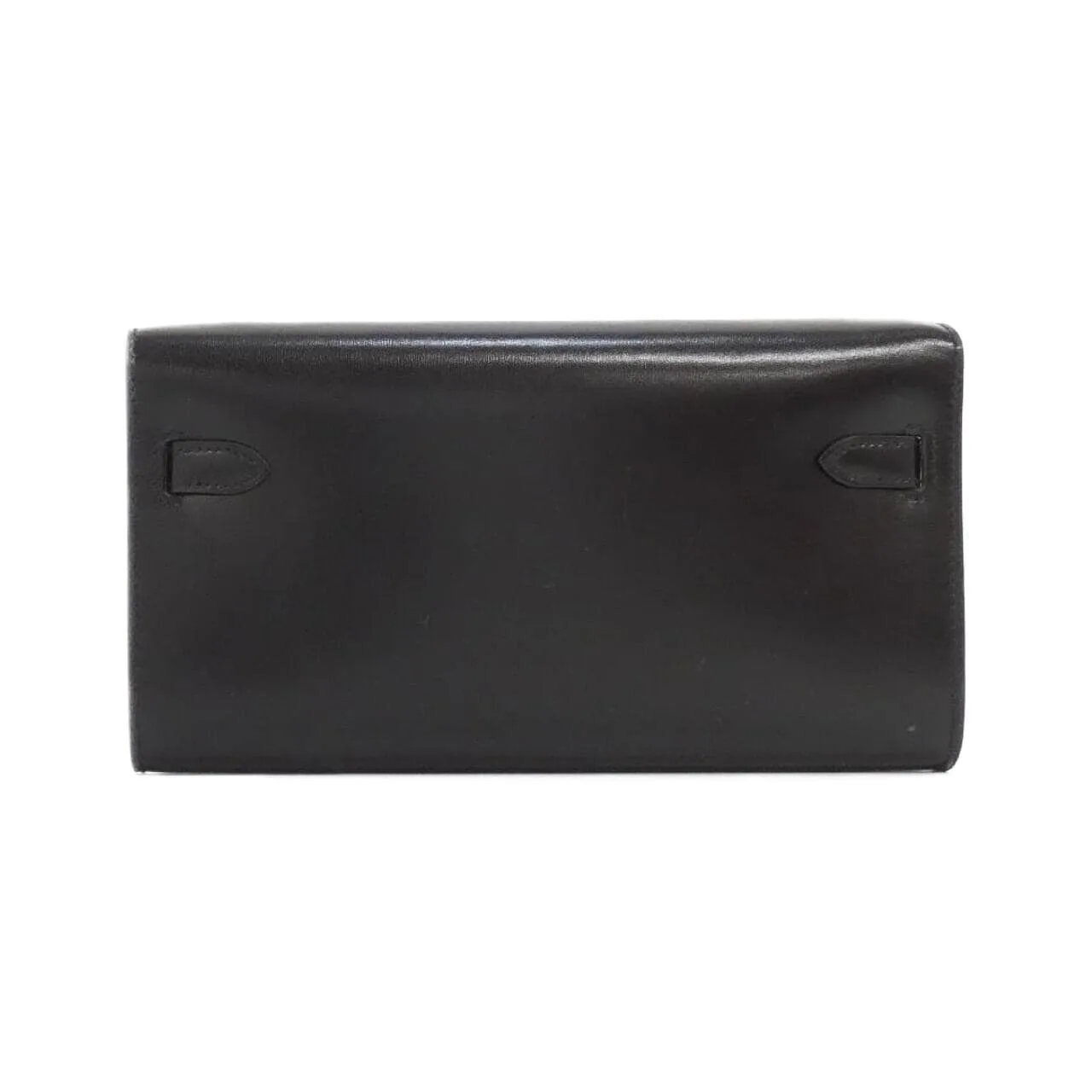 HERMES Kelly 082648CC 銀包 Box Calf 黑色 Box 皮 中古品A - 縮圖 2