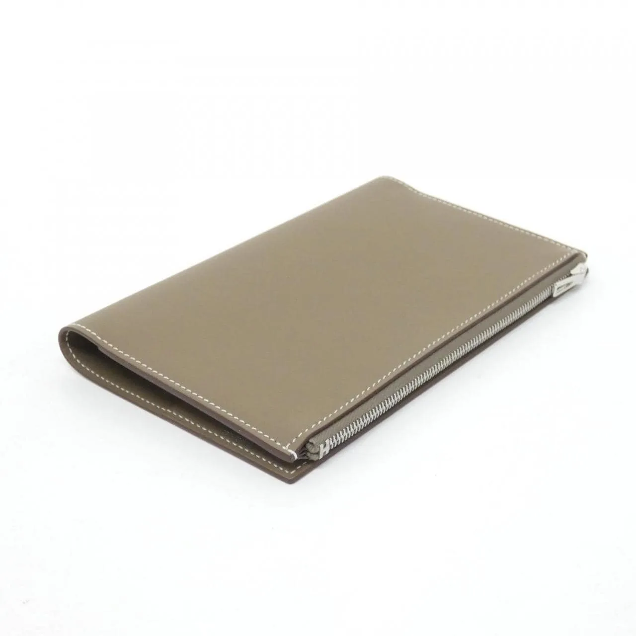 HERMES 074736CK Wallet Swift Etoupe Swift Leather Unused - Thumbnail 3