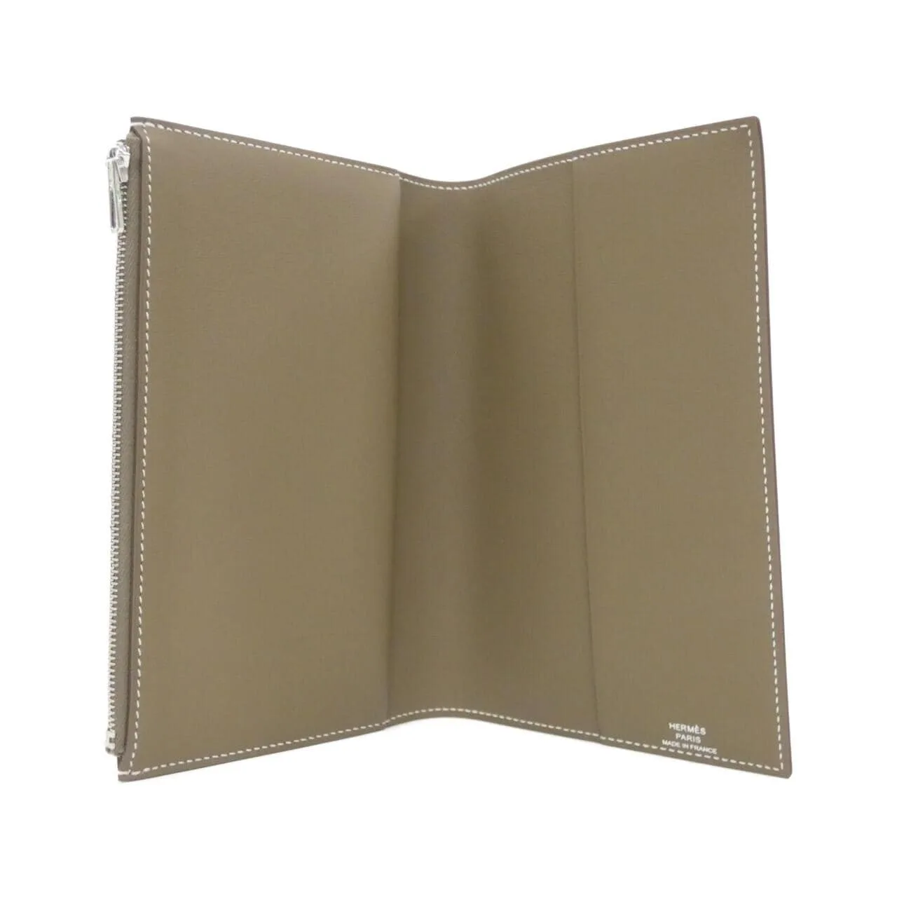 HERMES 074736CK Wallet Swift Etoupe Swift Leather Unused - Thumbnail 4
