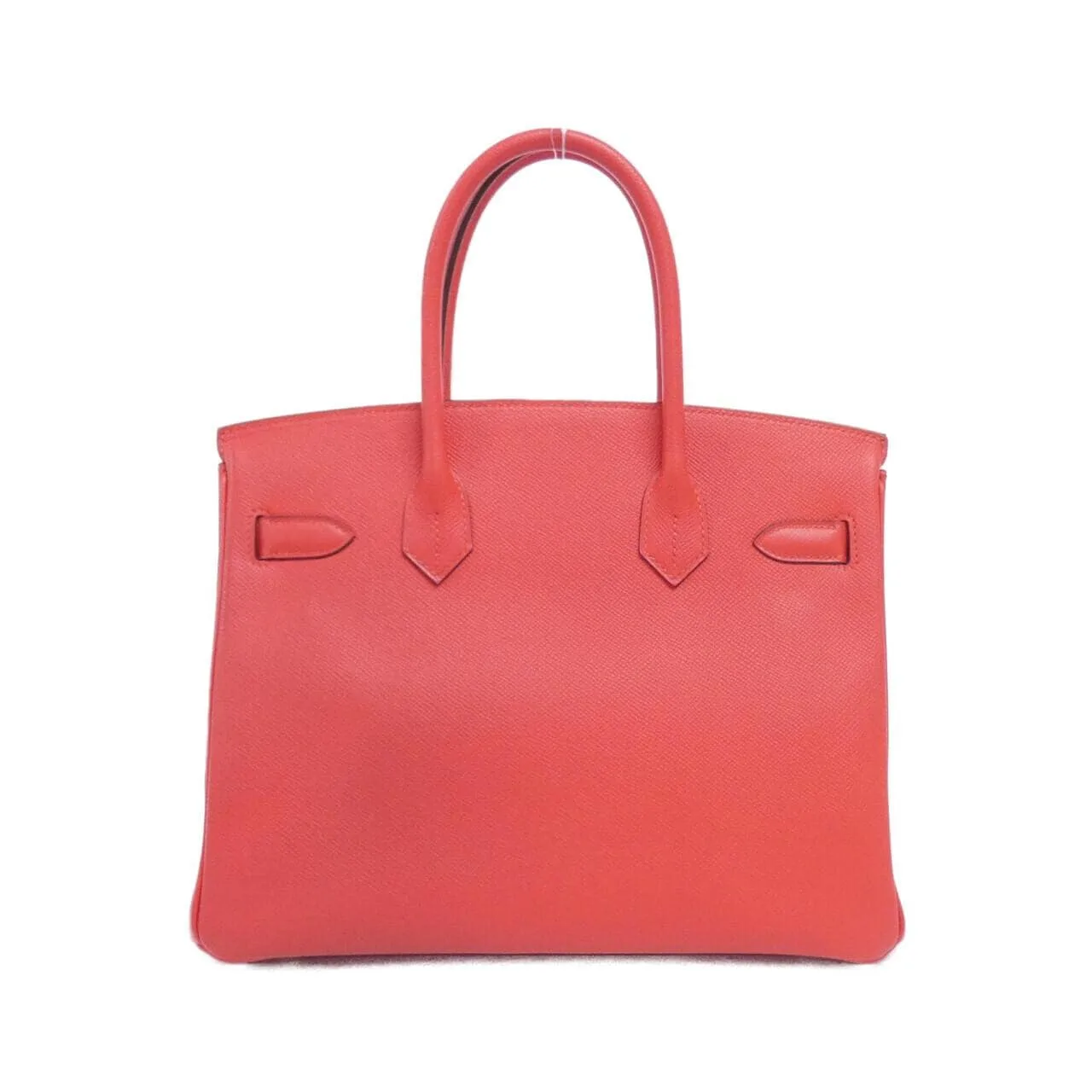 HERMES Birkin 041701CC Handbag Epsom Rouge Epsom Leather Rank A - Thumbnail 2