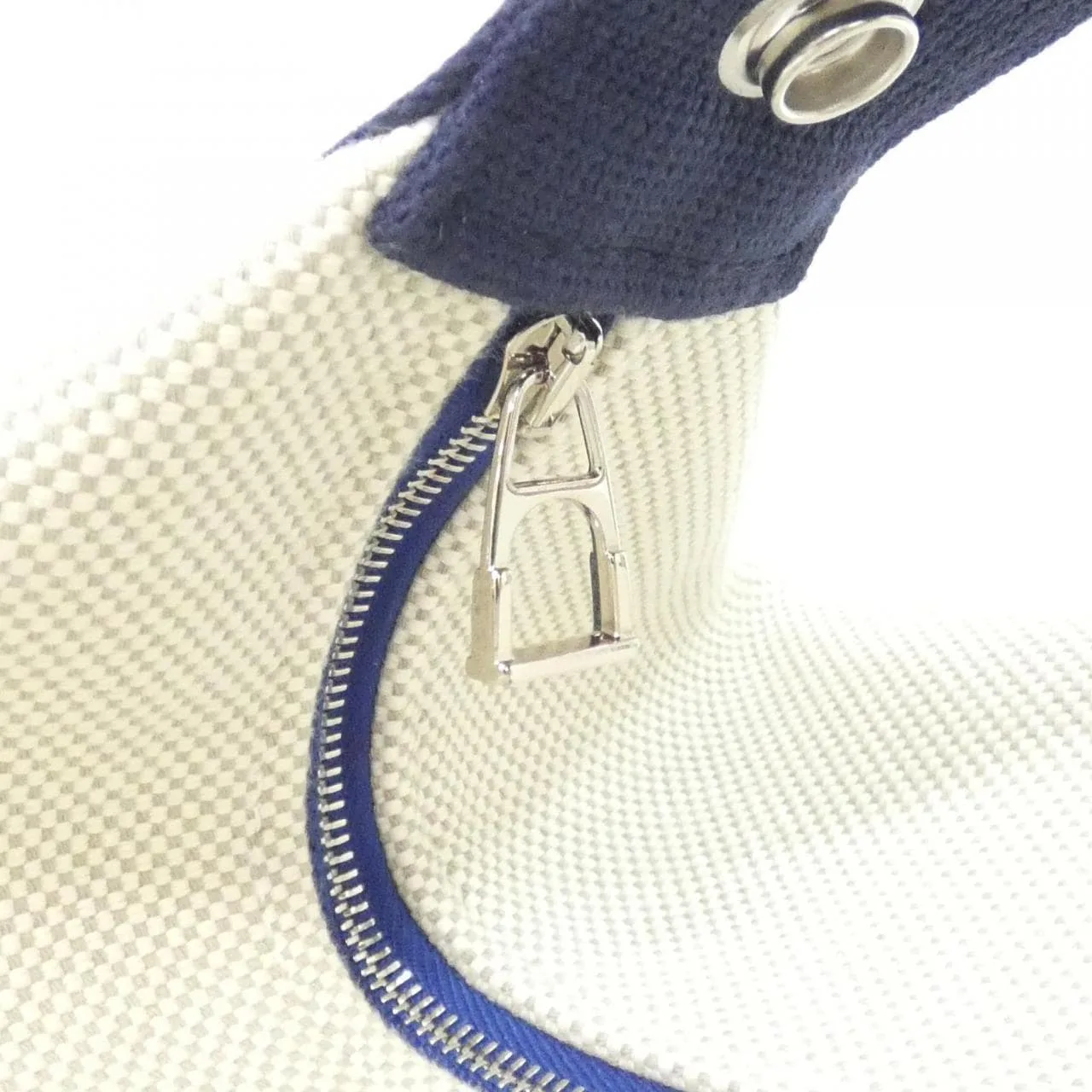 HERMES 103587M Pouch Canvas Black Canvas Rank A - Thumbnail 5