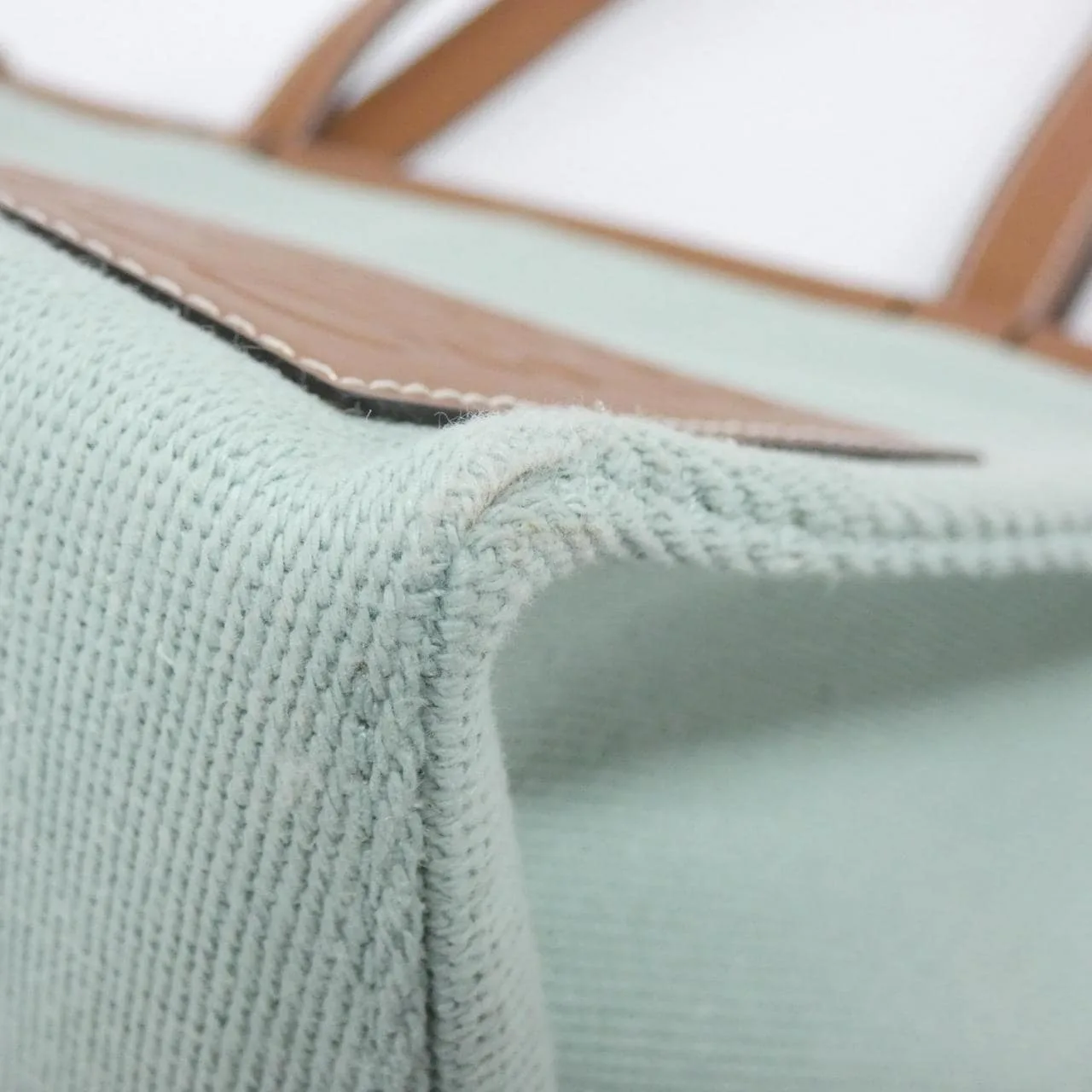 LOEWE 330 02AB90 Tote Canvas Green Canvas Rank A - Thumbnail 3