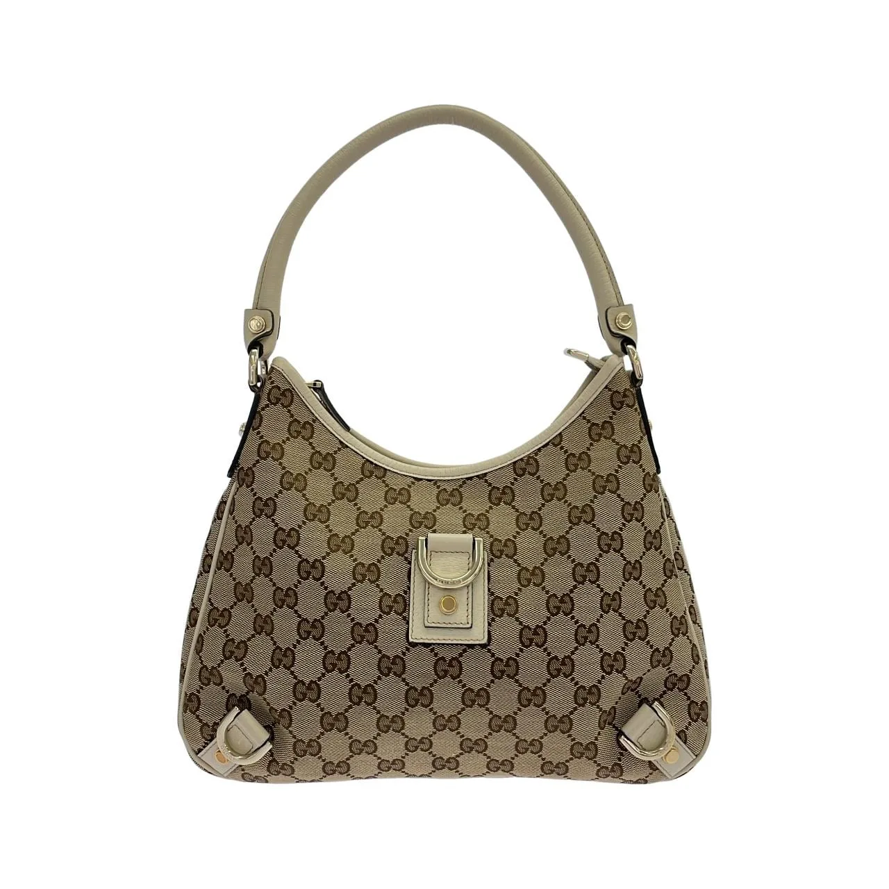 GUCCI 130738 肩背包 帆布 Beige