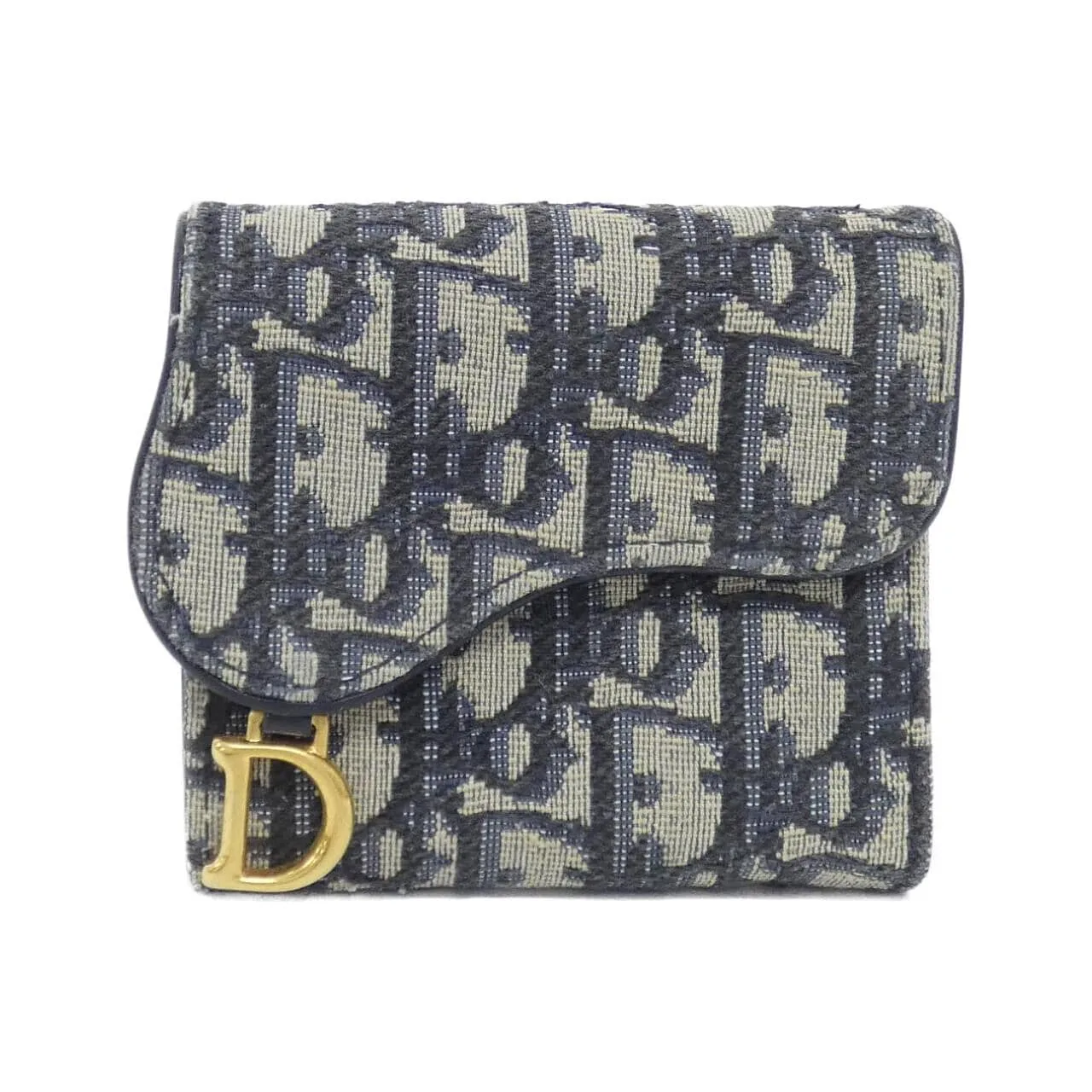 DIOR Saddle S5652CTZQ Wallet Canvas