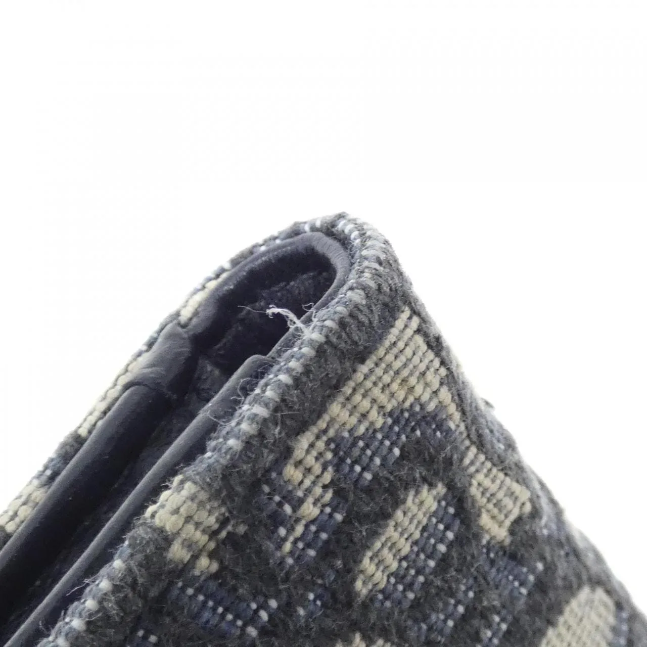 DIOR Saddle S5652CTZQ Wallet Canvas Black Canvas Rank A - Thumbnail 3