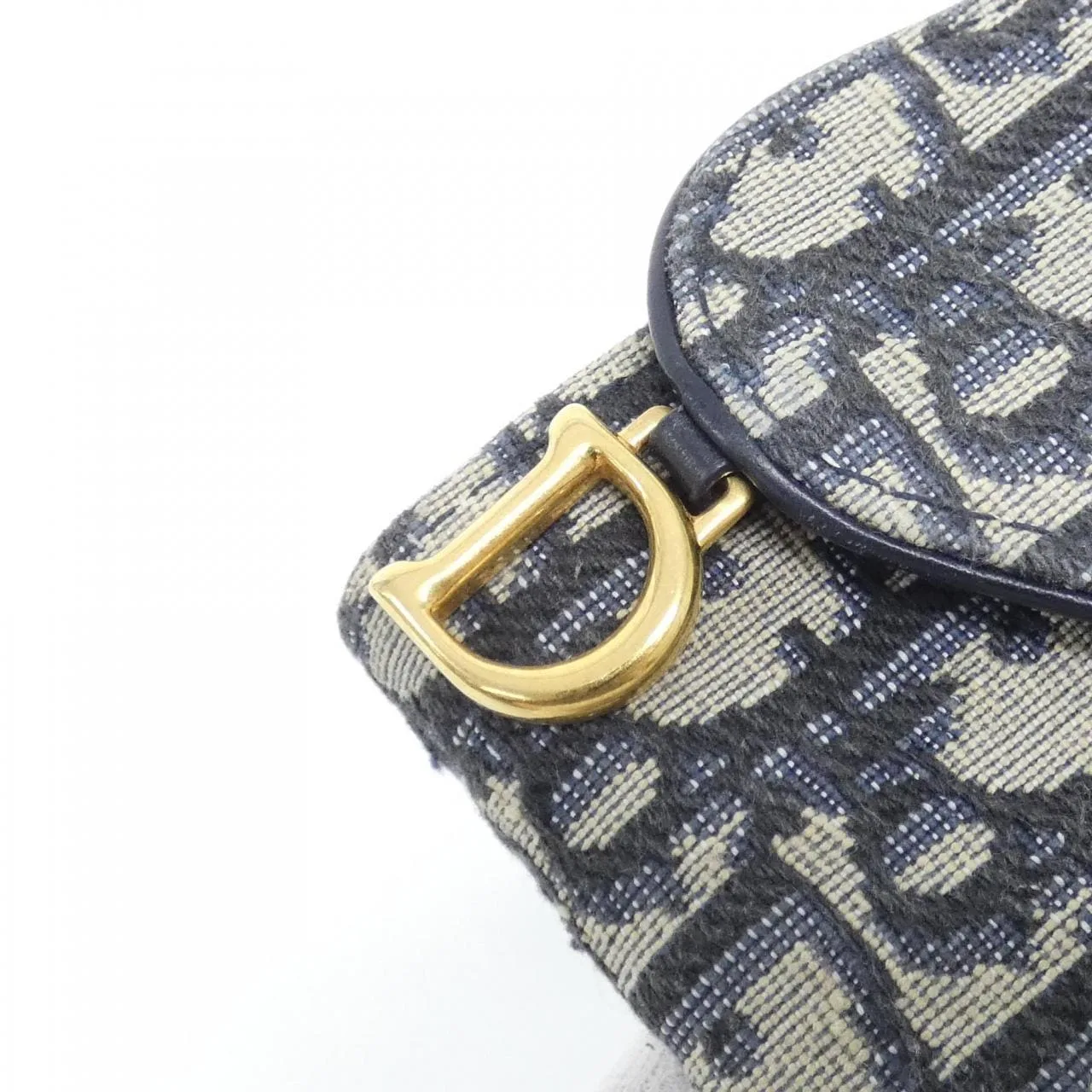 DIOR Saddle S5652CTZQ Wallet Canvas Black Canvas Rank A - Thumbnail 7