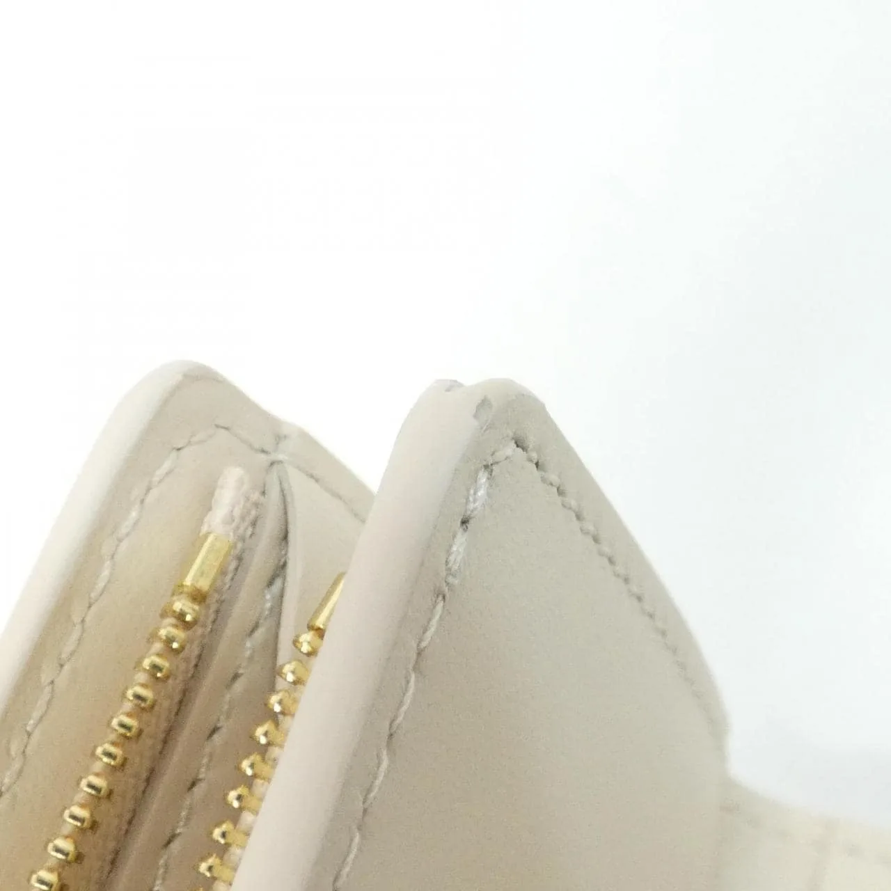LOUIS VUITTON Mahina M25640 銀包 米色 中古品A - 縮圖 10