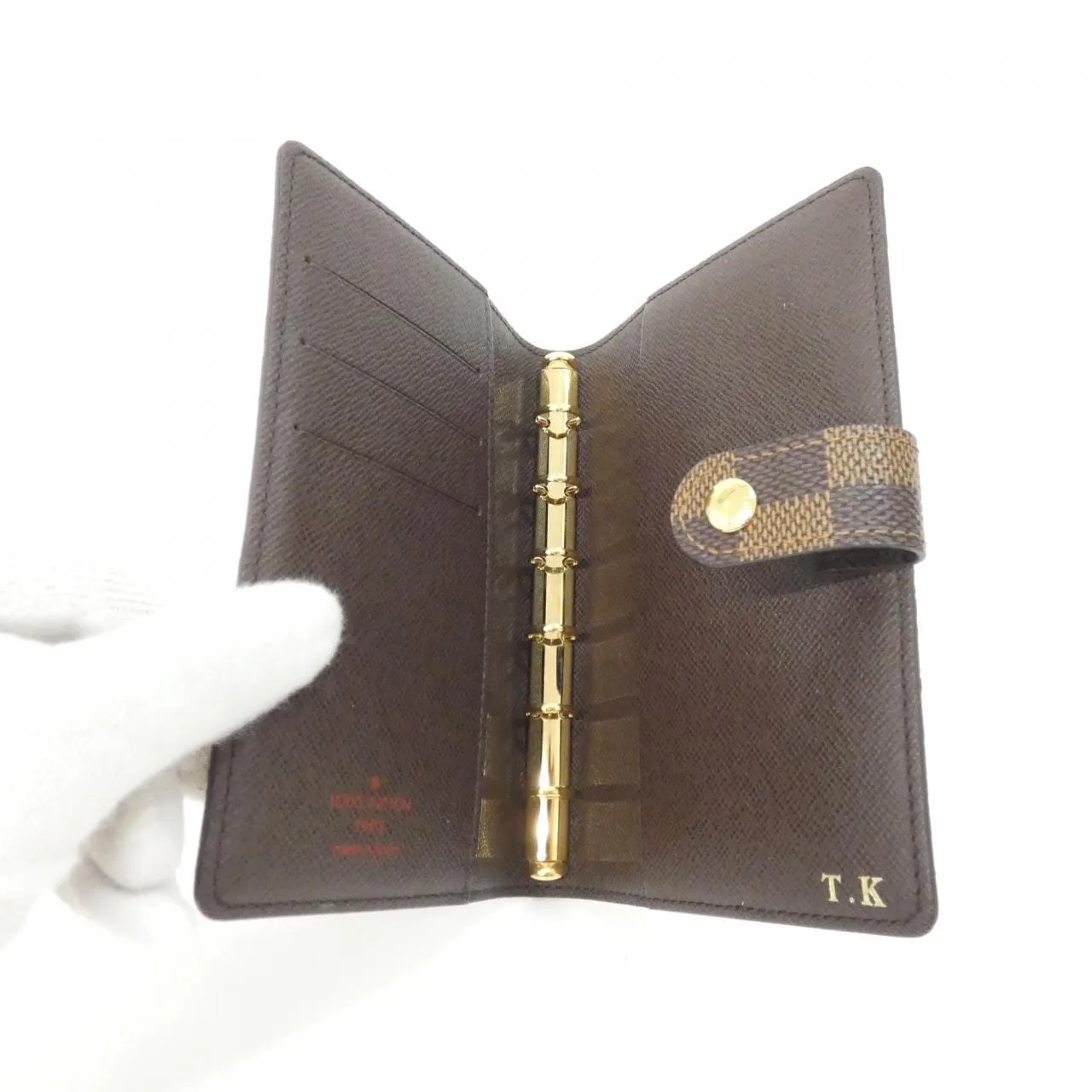 LOUIS VUITTON R20700 Wallet Damier Black Damier Rank A - Thumbnail 5