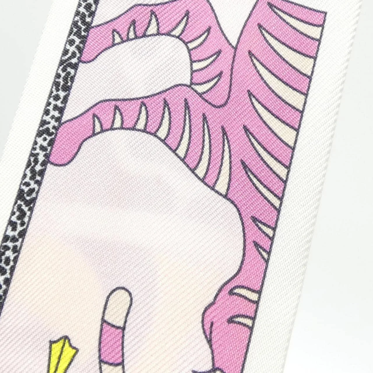 HERMES 063975S Scarf Black Rank A - Thumbnail 4