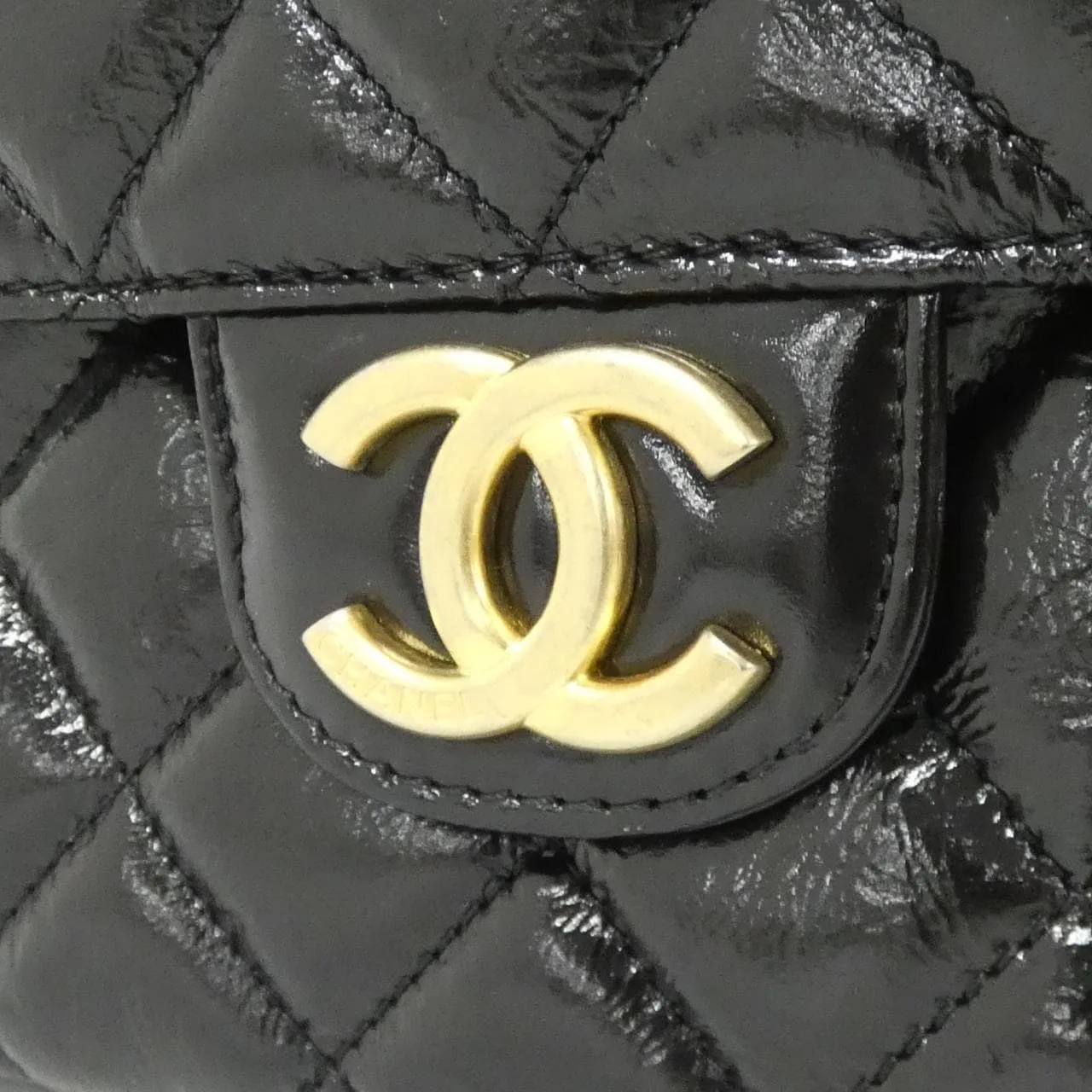 CHANEL Chanel 22 AS3690 Shoulder 黑色 中古品A - 縮圖 4