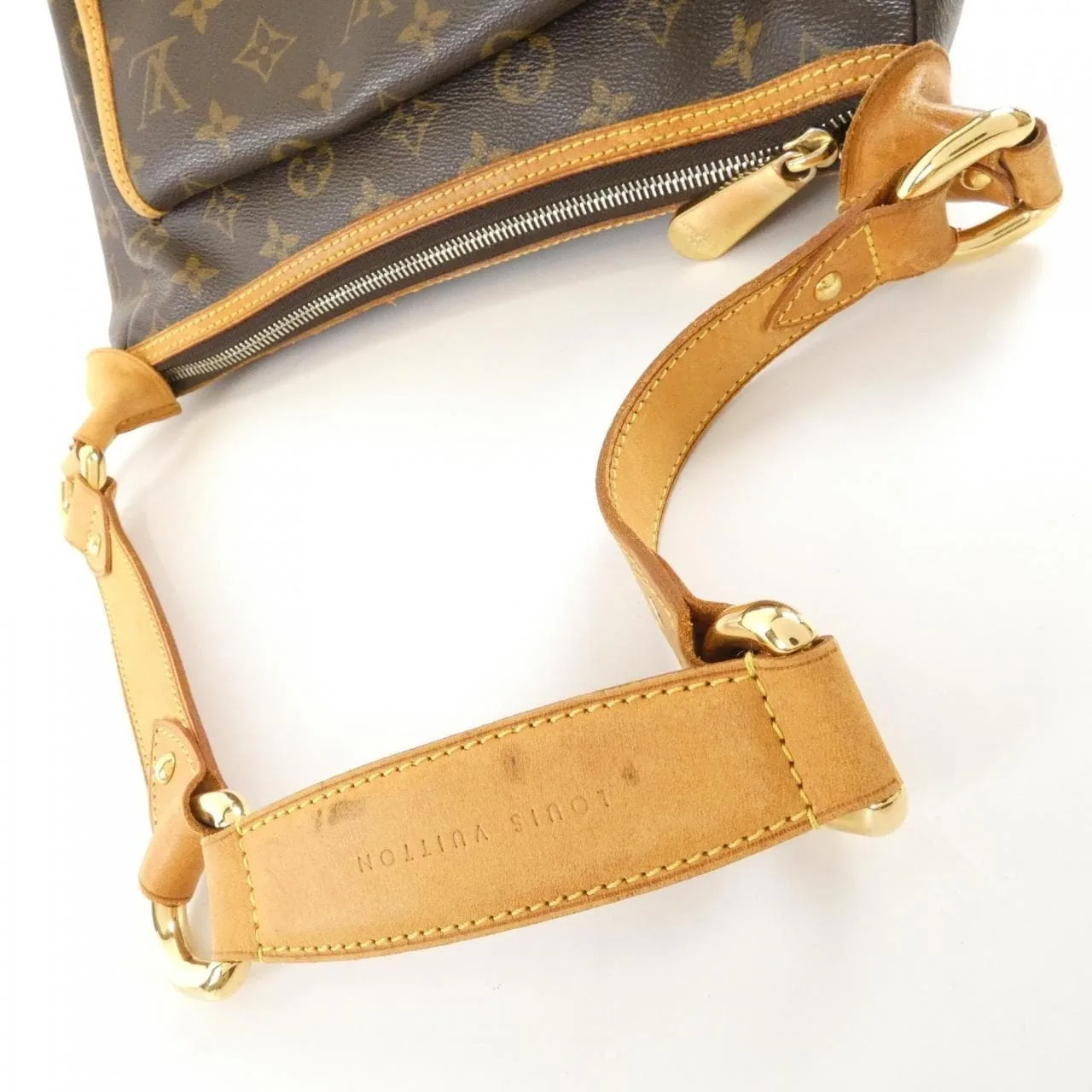 LOUIS VUITTON M40077 Shoulder Monogram Black Monogram Rank B - Thumbnail 8