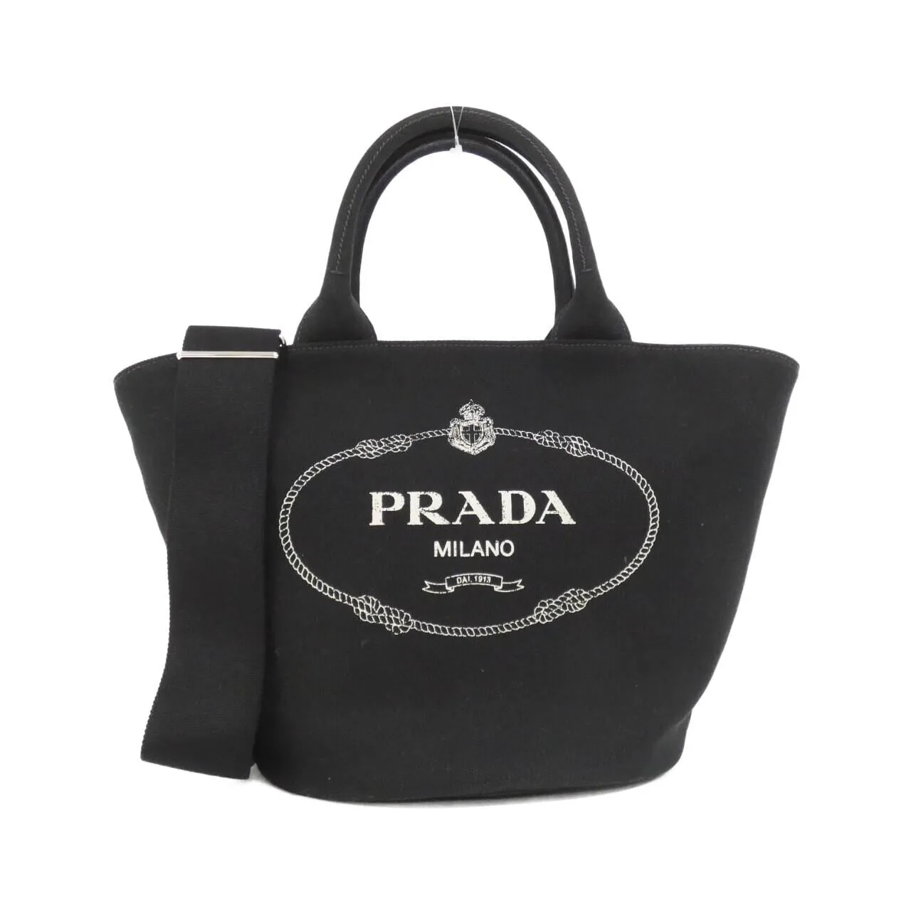 PRADA 1BG186 手提包 Black
