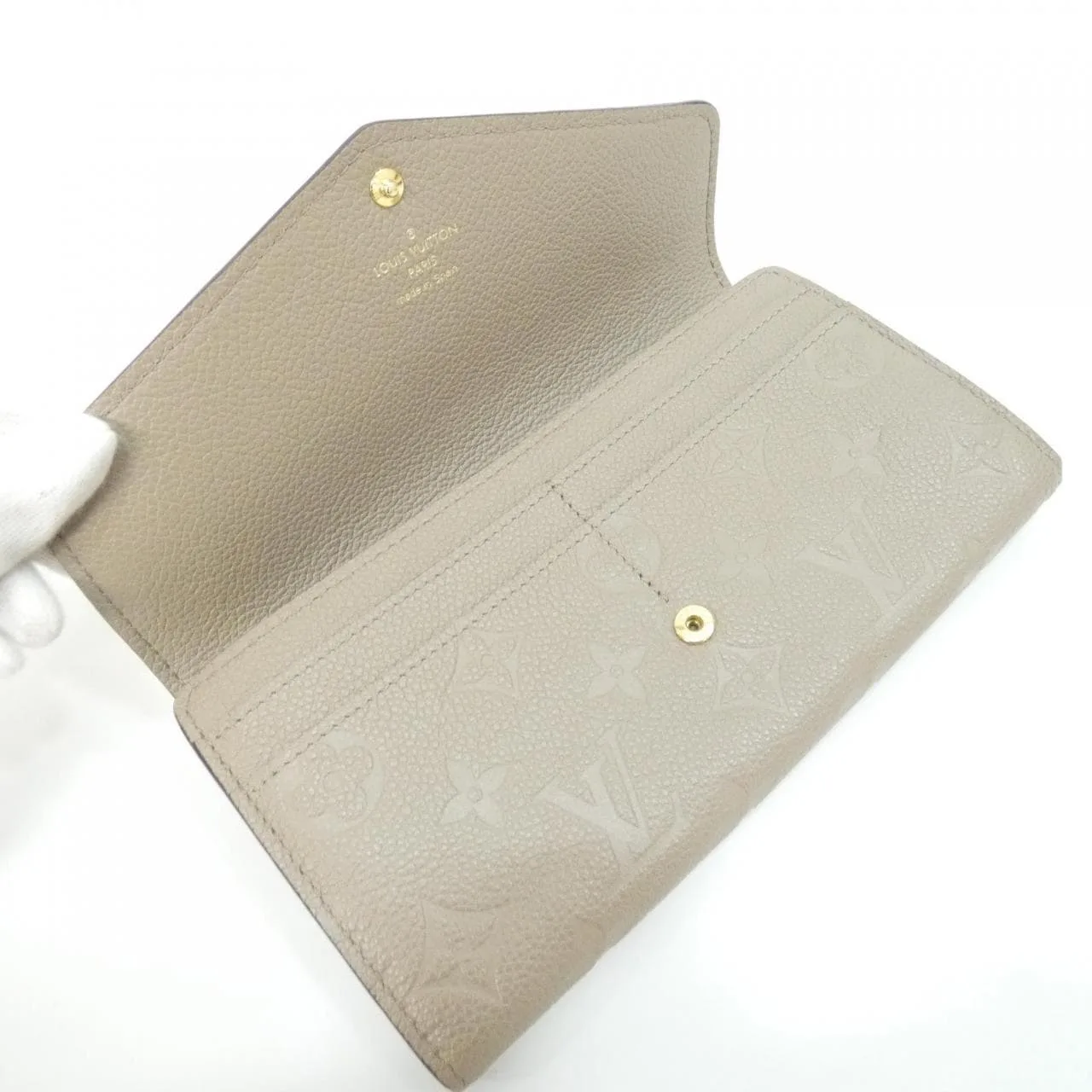 LOUIS VUITTON M68708 Wallet Monogram Black Monogram Rank A - Thumbnail 4
