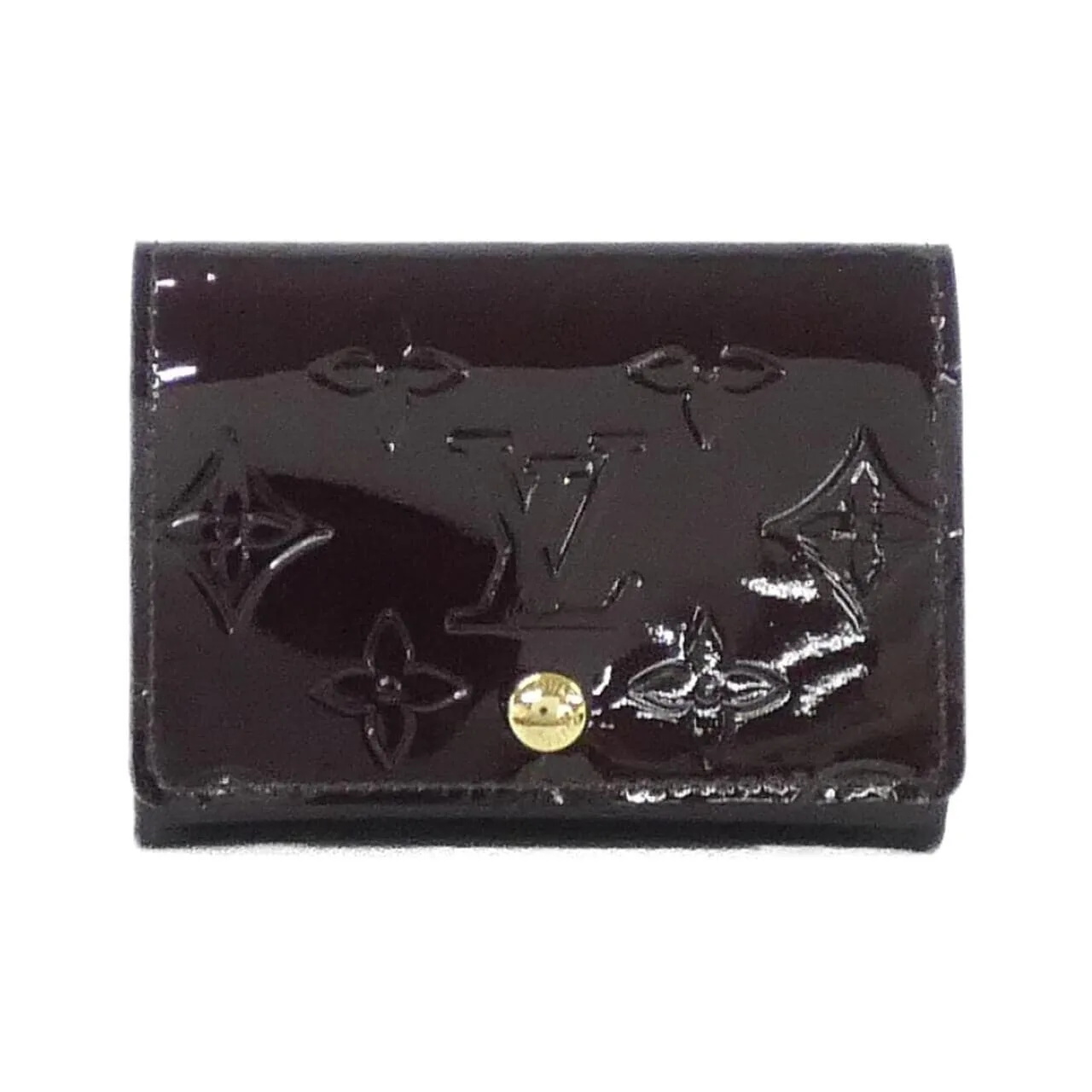 LOUIS VUITTON M91409 Card Case Vernis