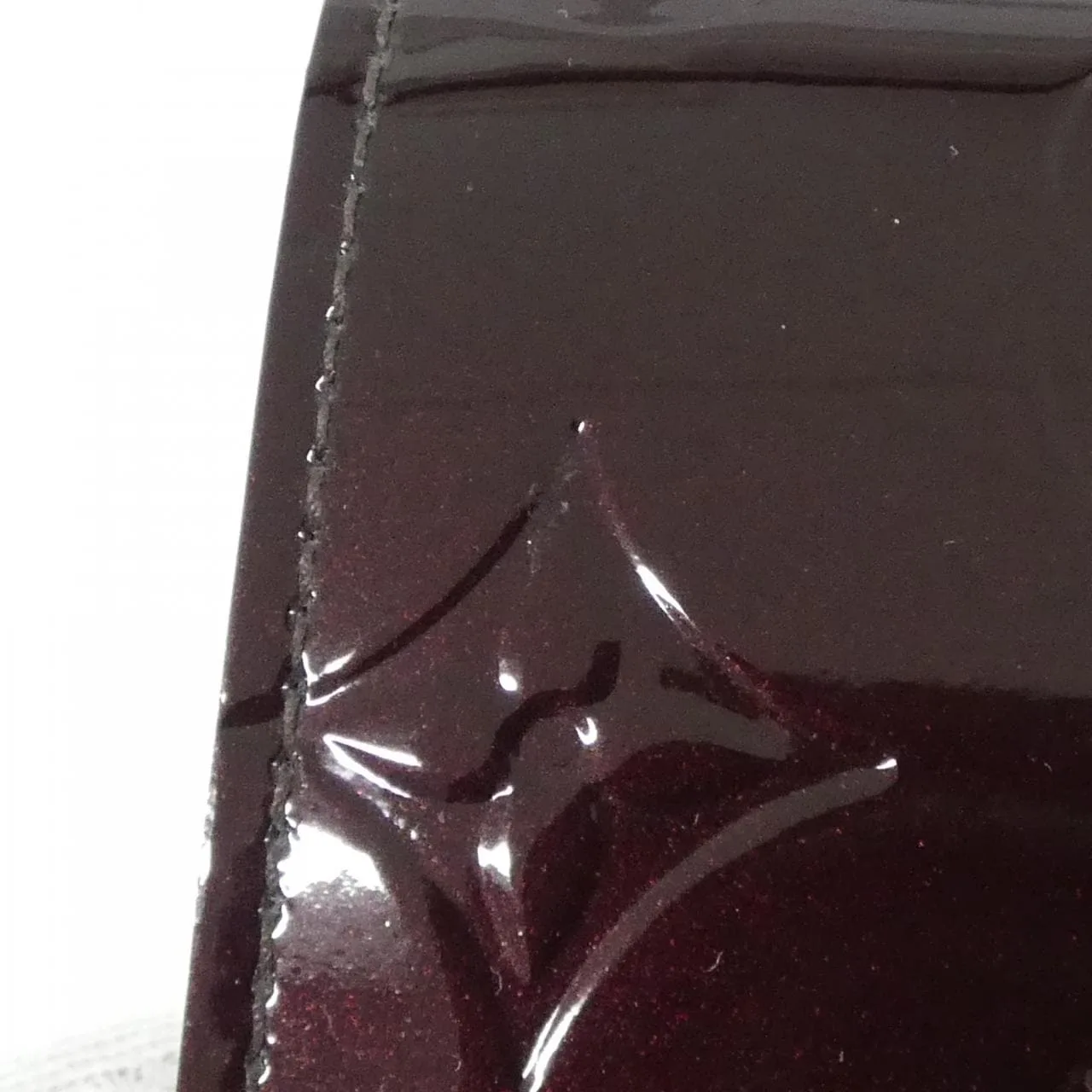 LOUIS VUITTON M91409 Card Case Vernis 4