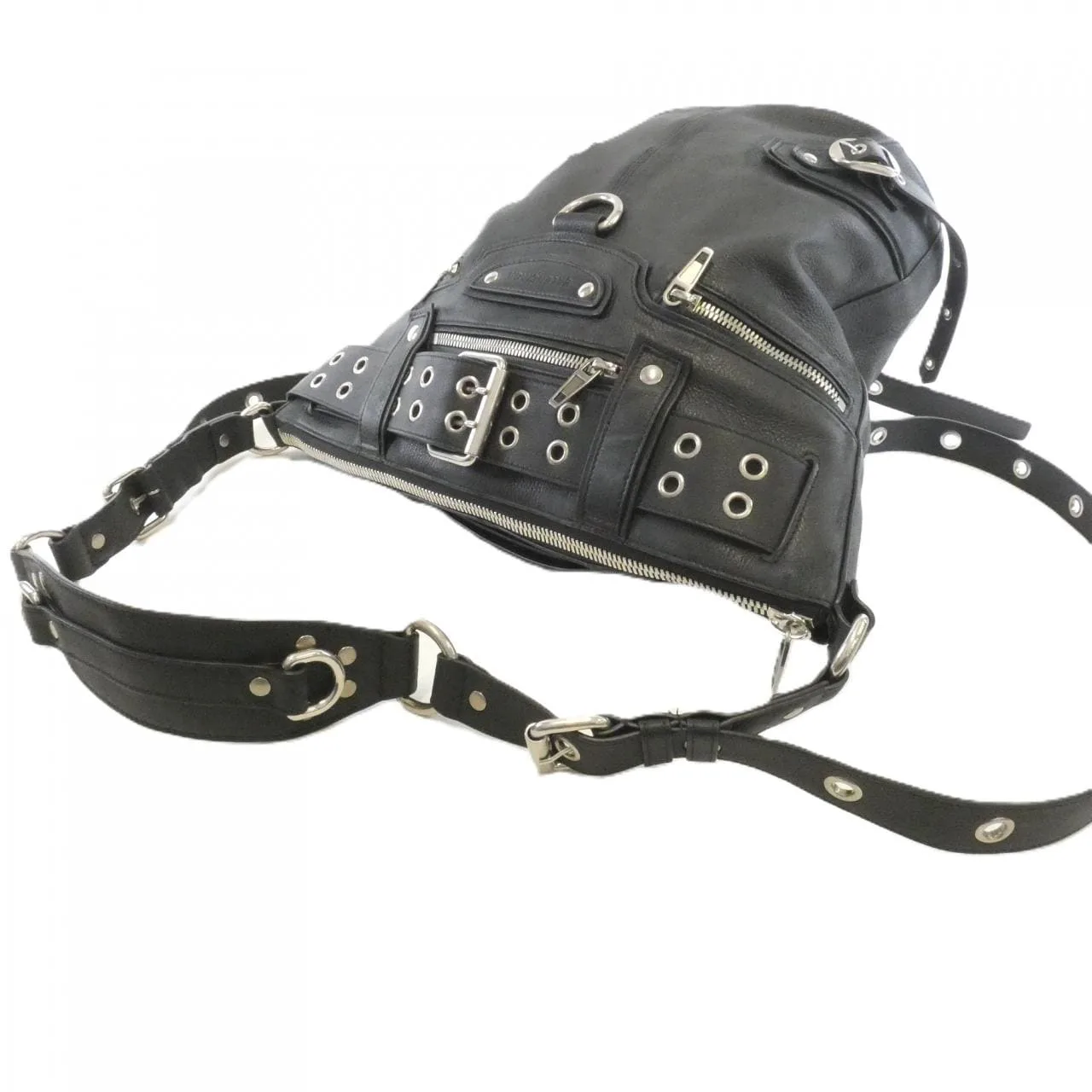 BALENCIAGA Neo Cagole 702036 210BZ Shoulder Leather Black Leather Rank A - Thumbnail 6