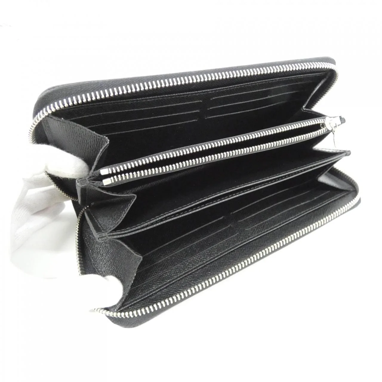 LOUIS VUITTON M61857 Wallet Epi Black Epi Rank A - Thumbnail 9