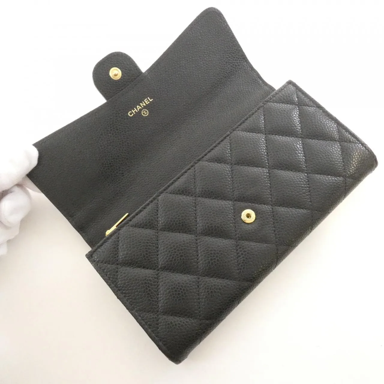 CHANEL Timeless Classic AP0241 Wallet Grained Calfskin 5