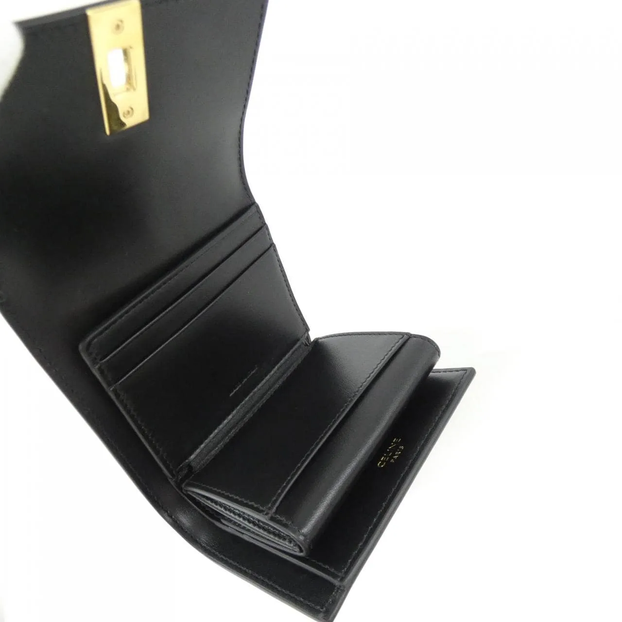 CELINE 10F523CQ7 Wallet Black Rank A - Thumbnail 4