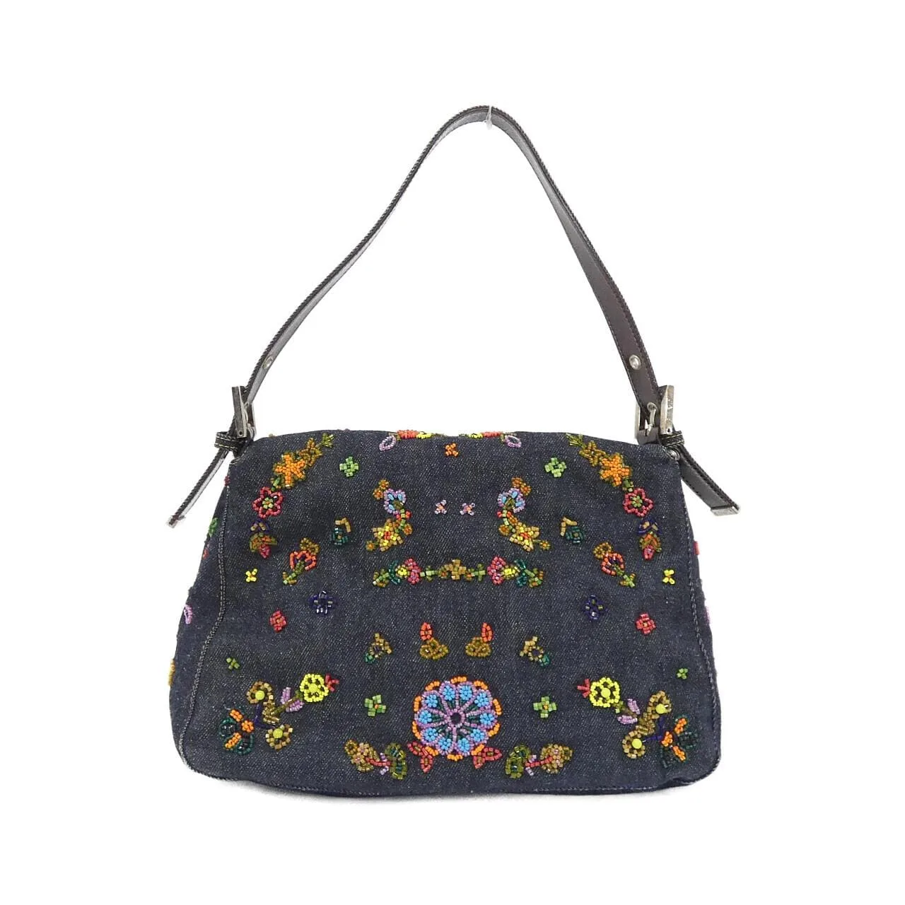 FENDI Baguette 26325 肩背包 牛仔布 2