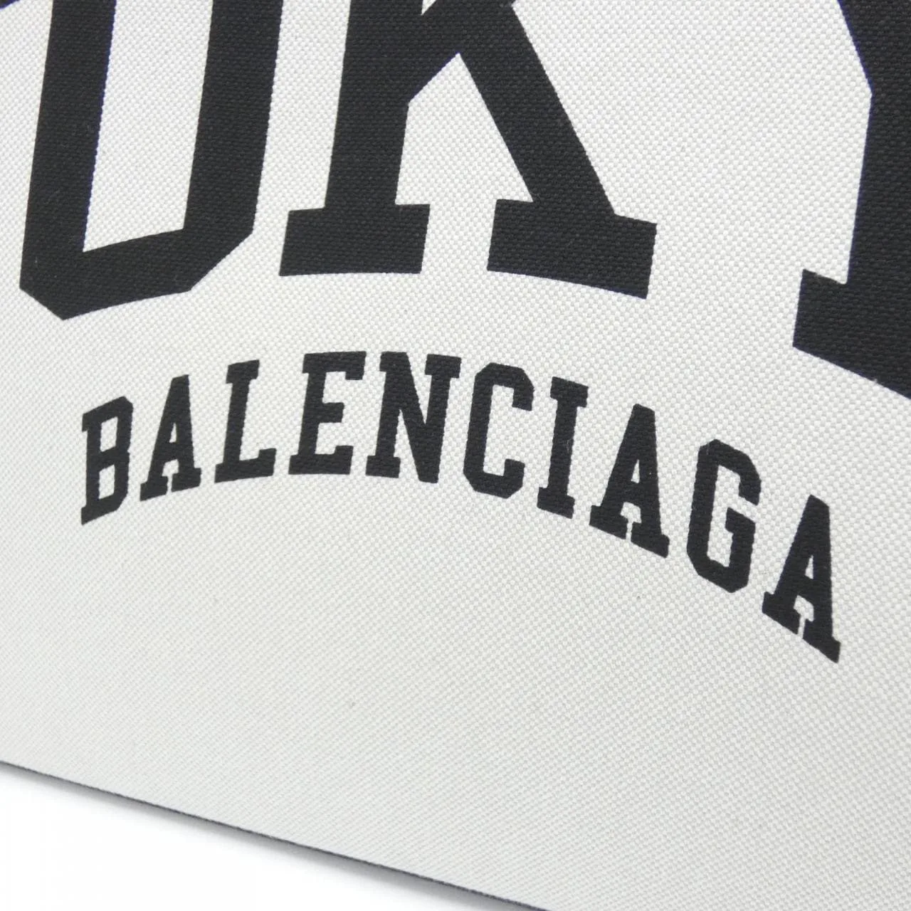 BALENCIAGA Le City 759973 Tote Canvas Black Canvas Rank A - Thumbnail 4