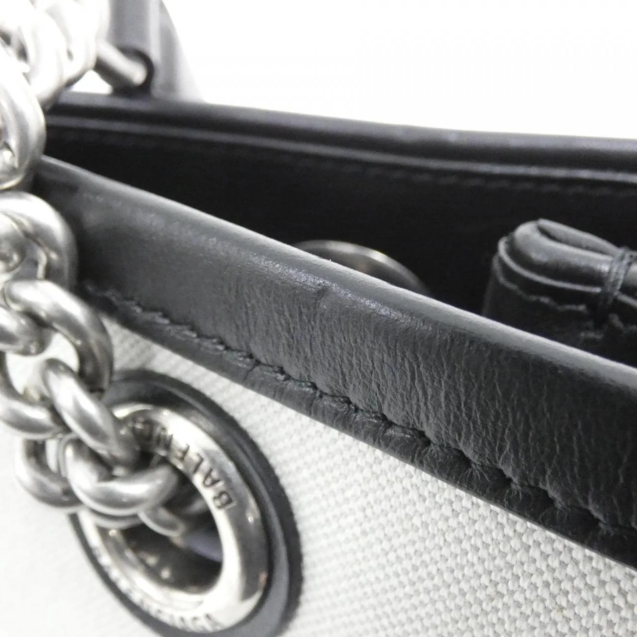 BALENCIAGA Le City 759973 Tote Canvas Black Canvas Rank A - Thumbnail 5