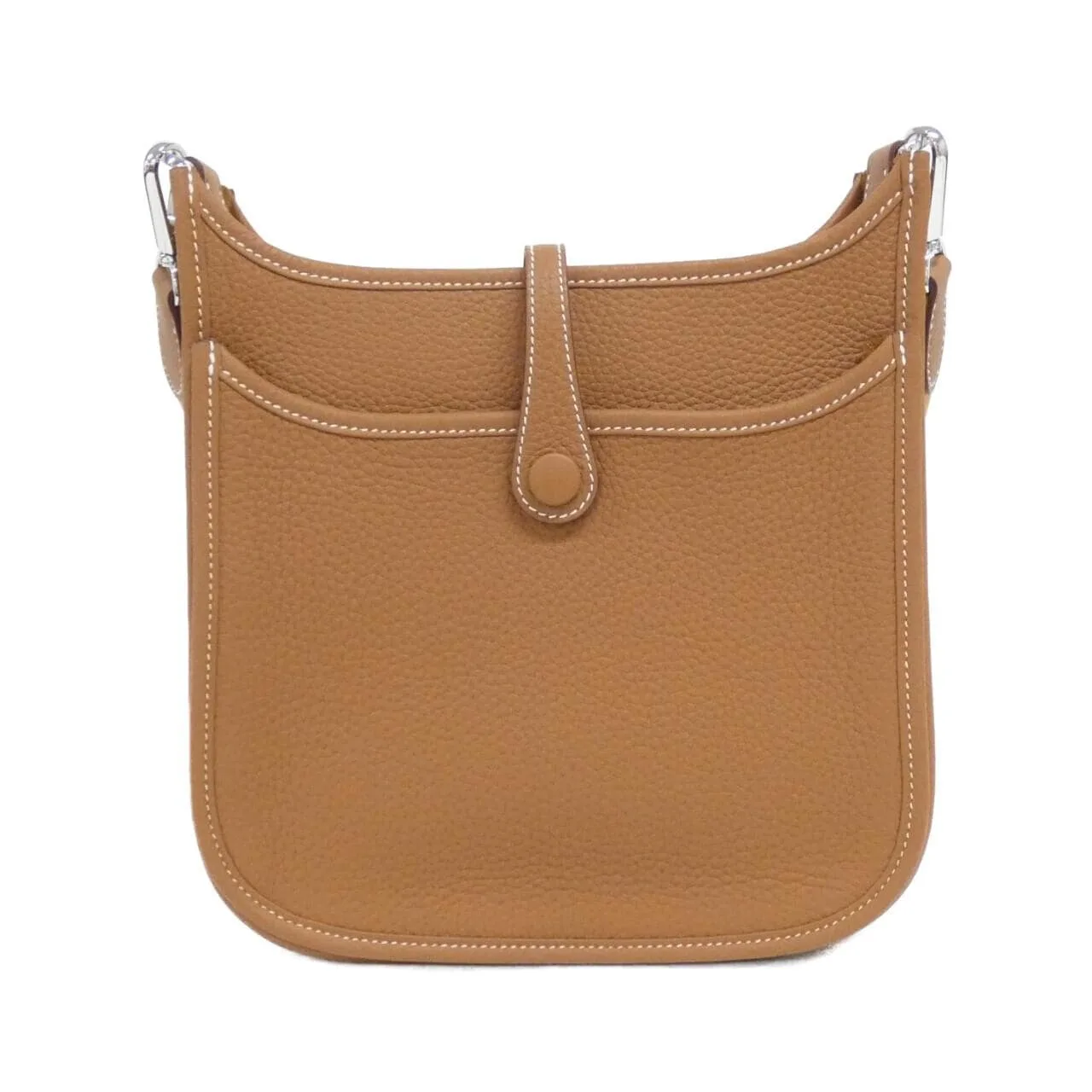 HERMES Evelyne 087941CK Shoulder Clemence Gold Clemence Leather Unused - Thumbnail 2