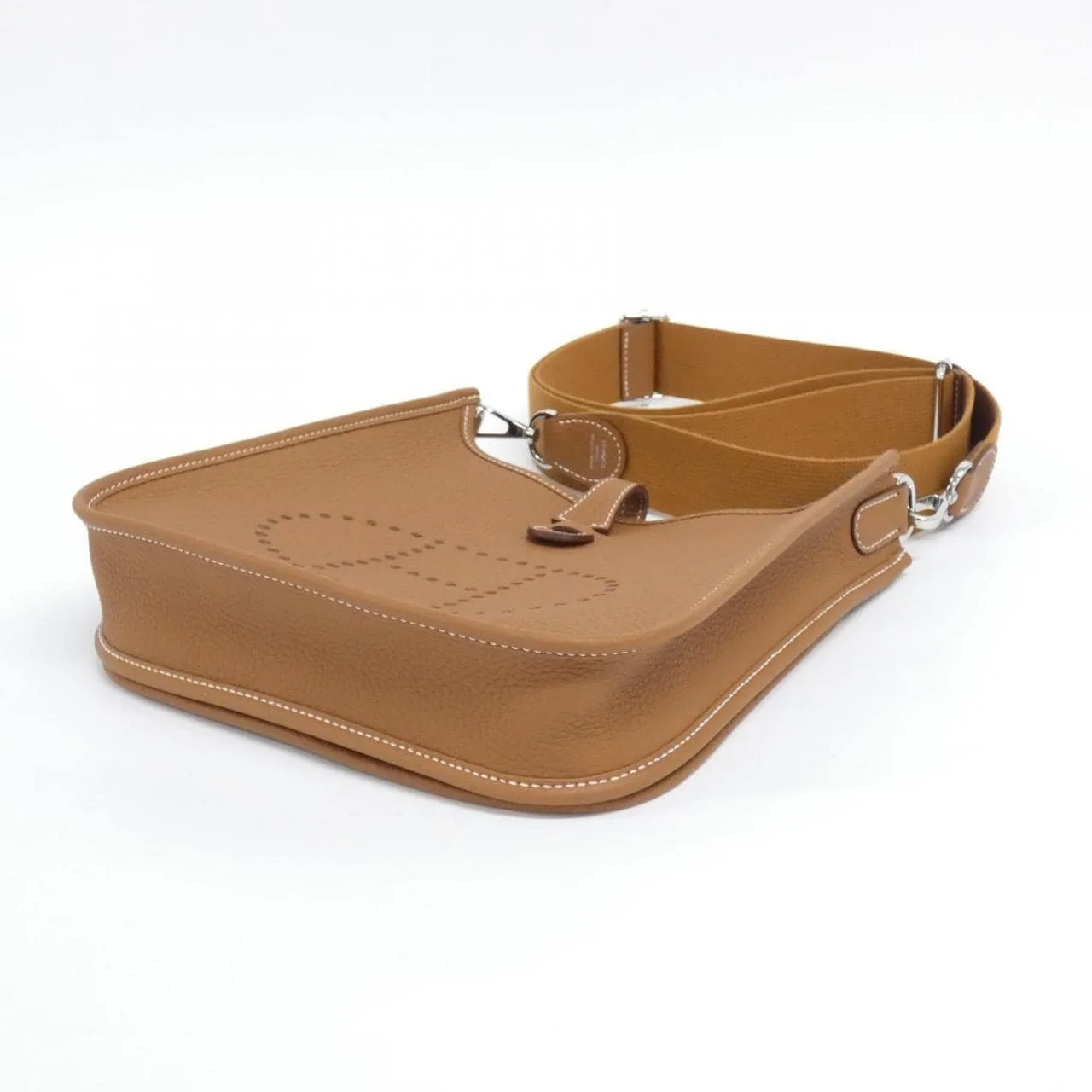 HERMES Evelyne 087941CK Shoulder Clemence Gold Clemence Leather Unused - Thumbnail 3