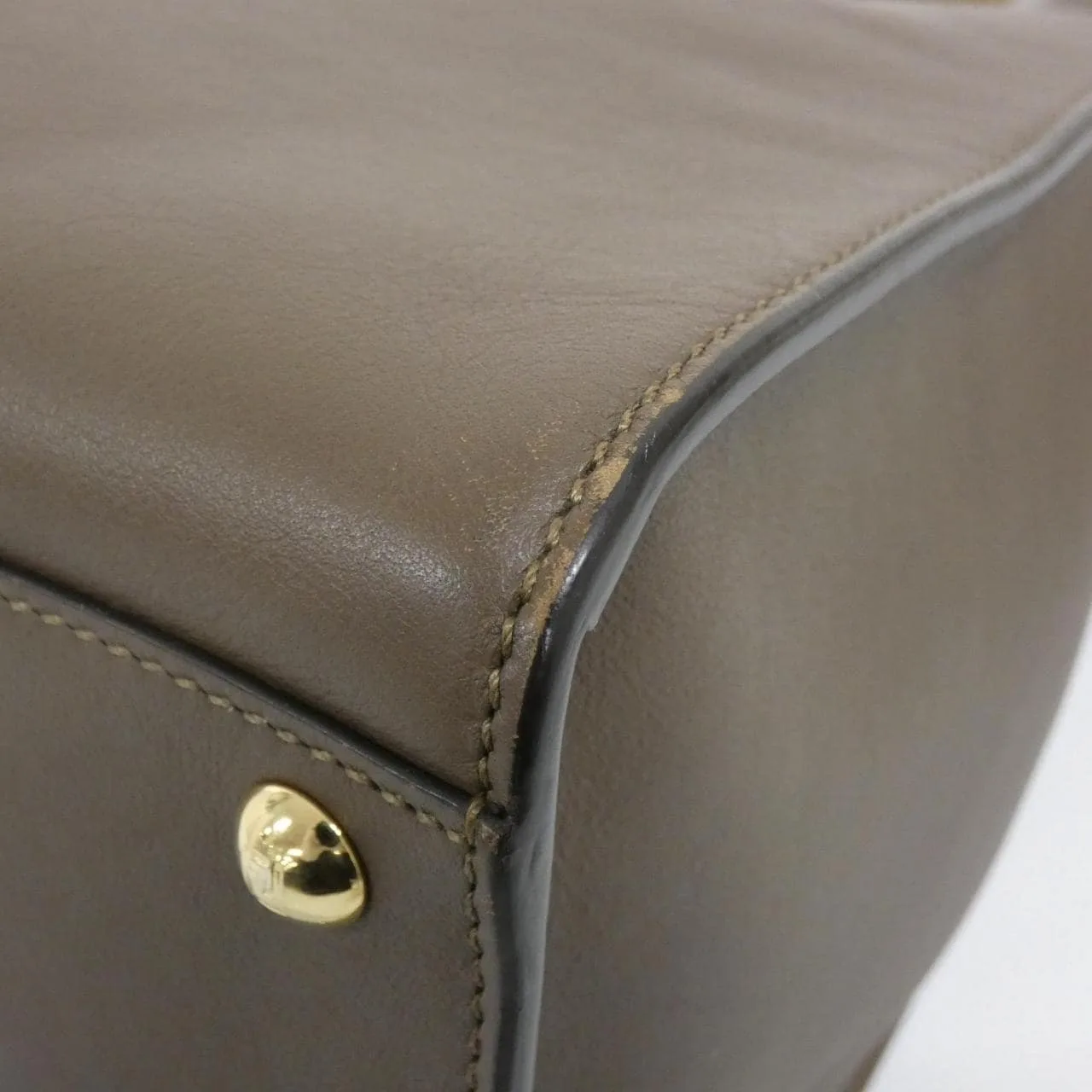 FENDI Peekaboo 8BN310 A5E9 Handbag 黑色 中古品A - 縮圖 3