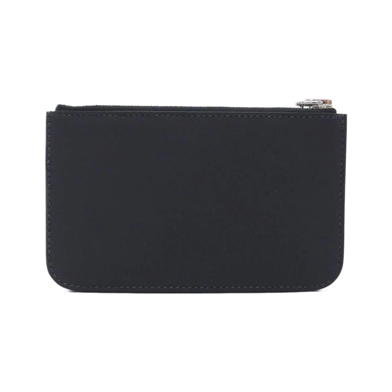 HERMES 086972CK Card Case Swift Black Swift Leather Rank A - Thumbnail 2