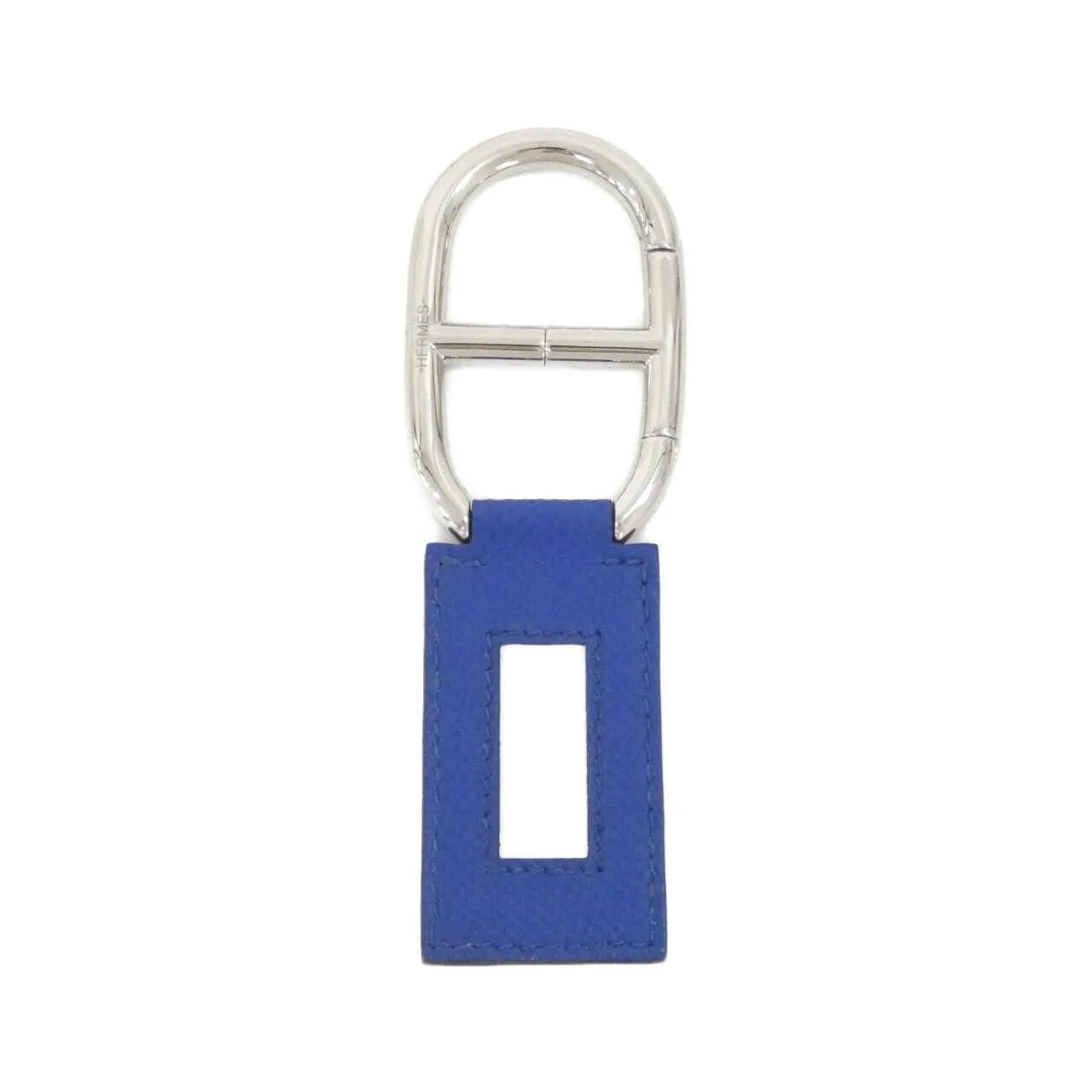 HERMES 085679CJ Key Case Epsom White Epsom Leather Rank A - Thumbnail 2