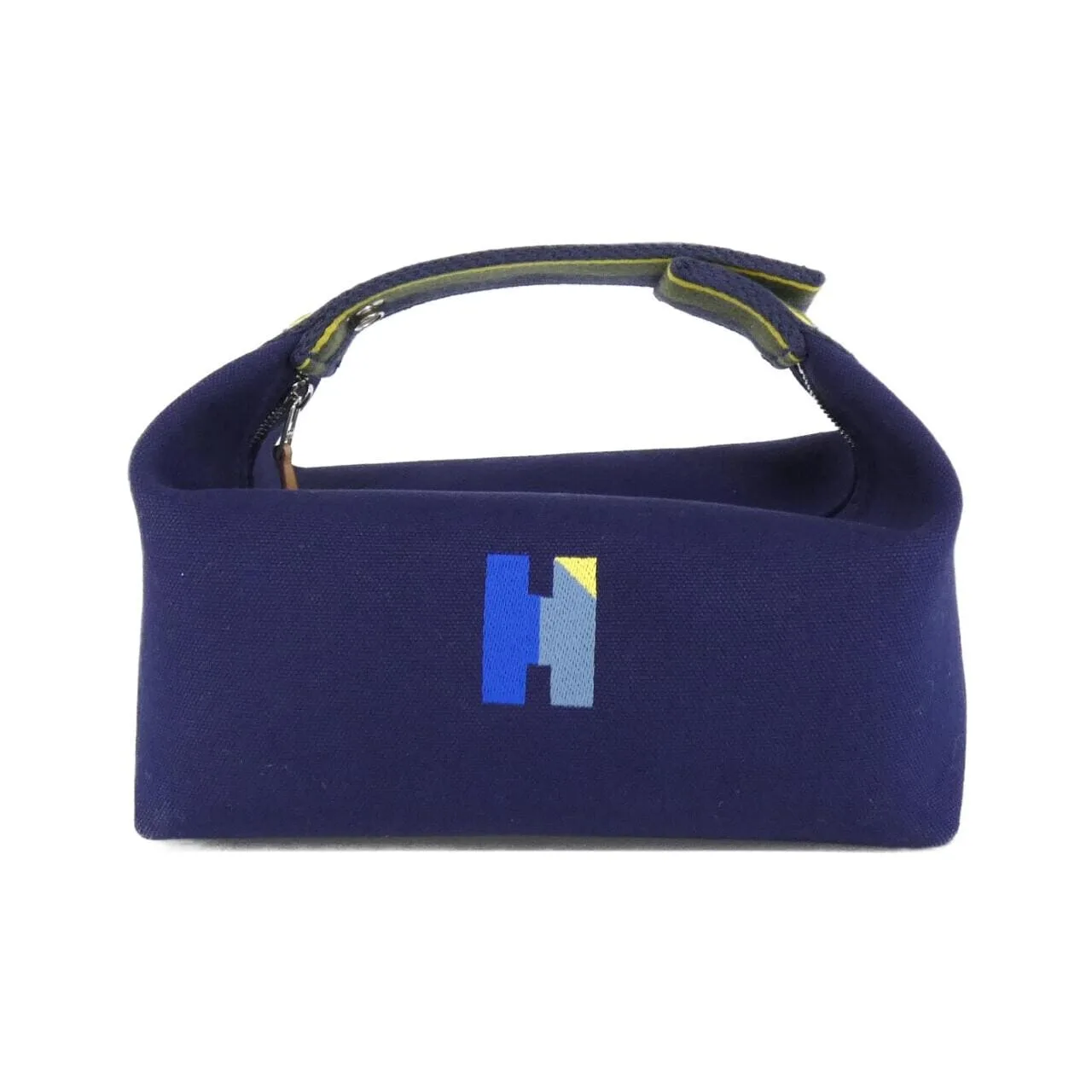 HERMES 104346M Pouch Canvas