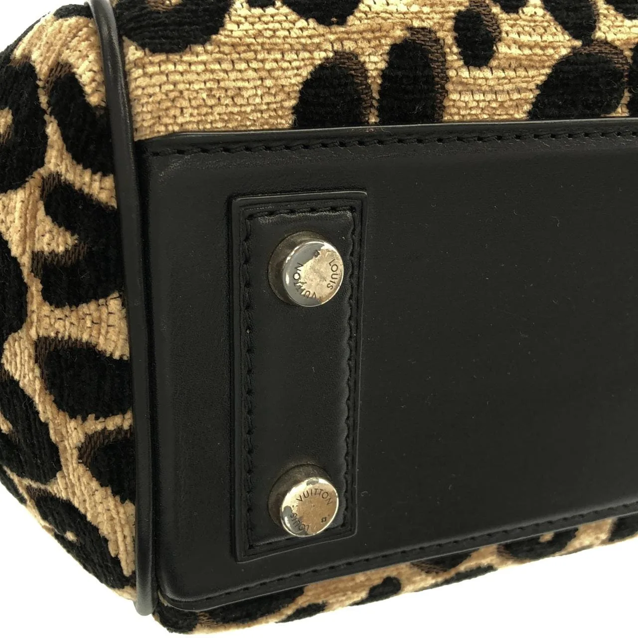 LOUIS VUITTON M94257 Handbag Canvas Black Canvas Rank A - Thumbnail 3