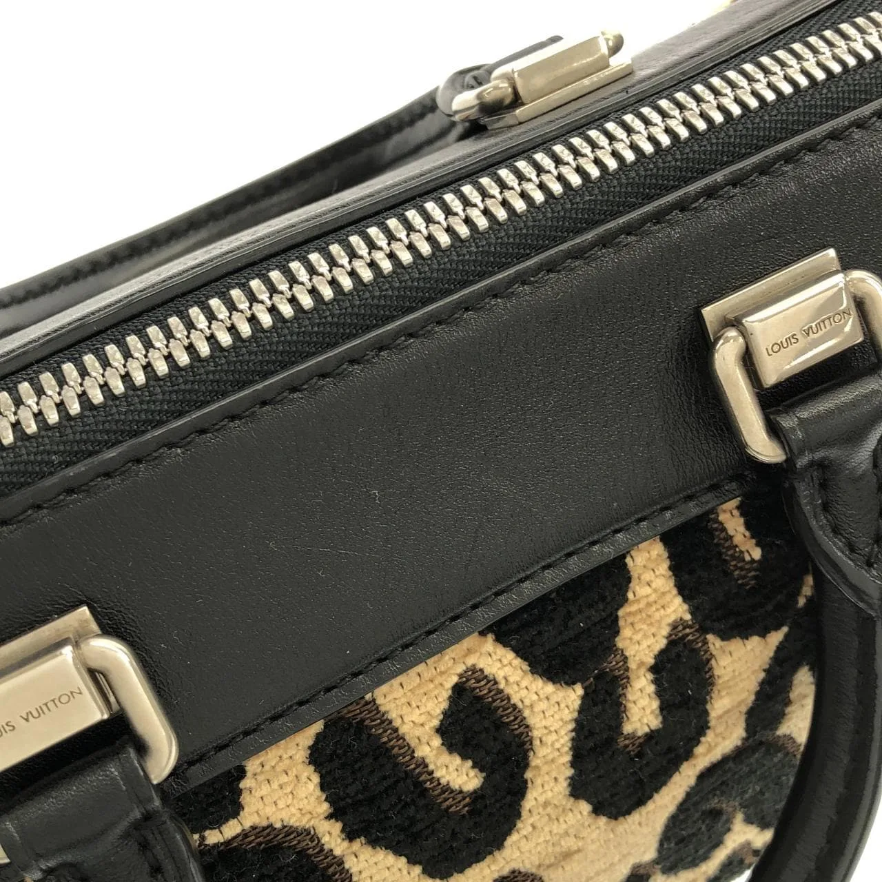 LOUIS VUITTON M94257 Handbag Canvas Black Canvas Rank A - Thumbnail 5