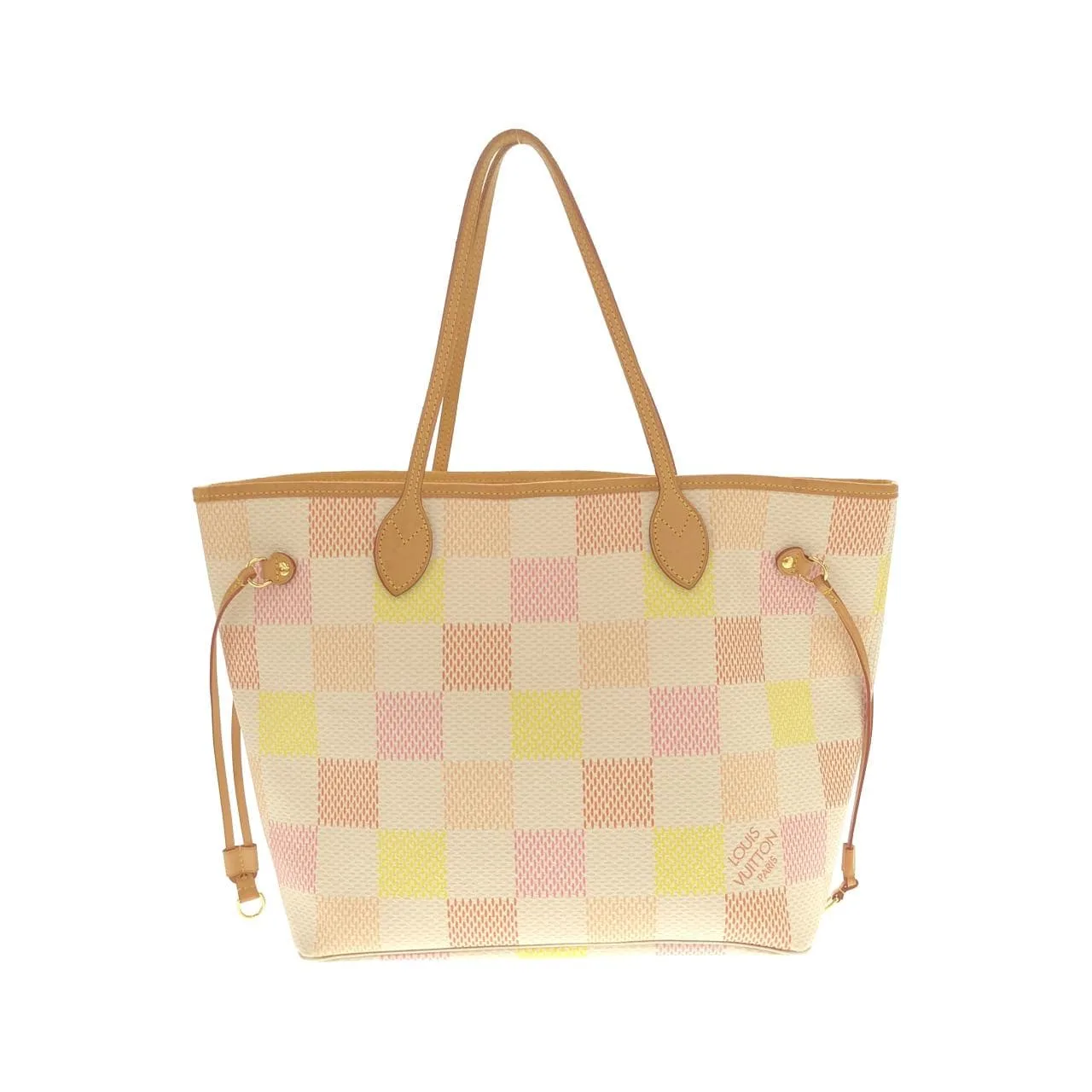 LOUIS VUITTON Neverfull N40668 Tote Damier Black