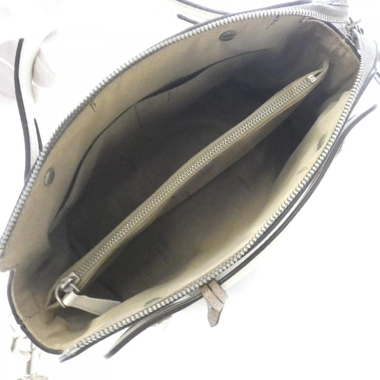 FENDI By The Way 8BL124 Z1D Handbag Leather 黑色 皮革 中古品A - 縮圖 8