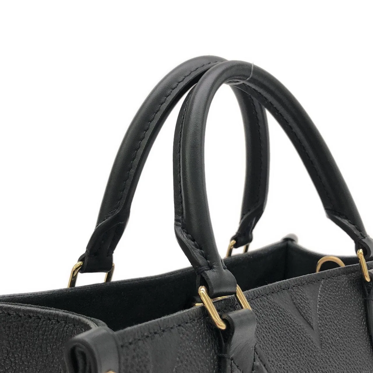 LOUIS VUITTON OnTheGo M45653 Handbag Monogram Black Monogram Rank A - Thumbnail 4