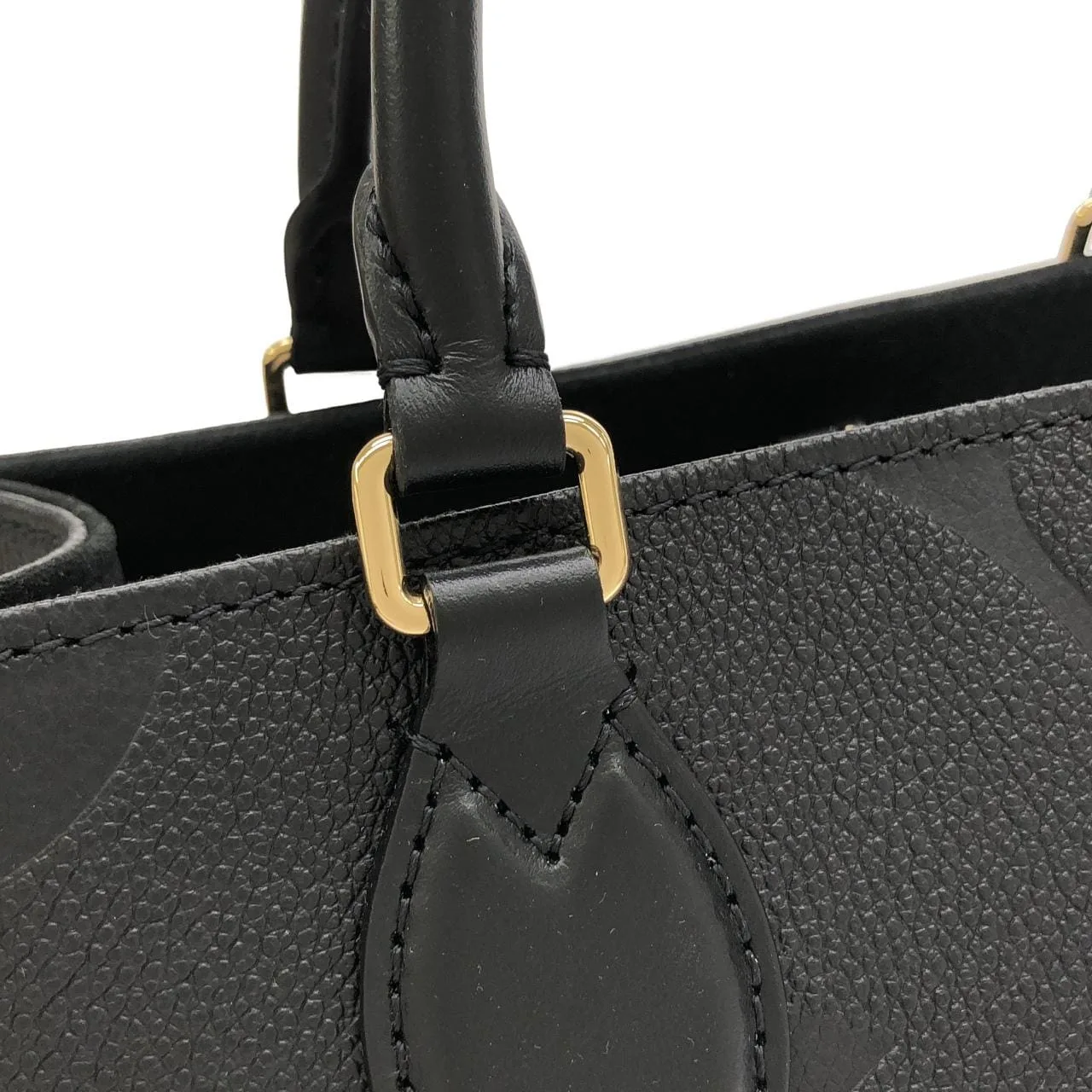 LOUIS VUITTON OnTheGo M45653 Handbag Monogram Black Monogram Rank A - Thumbnail 5