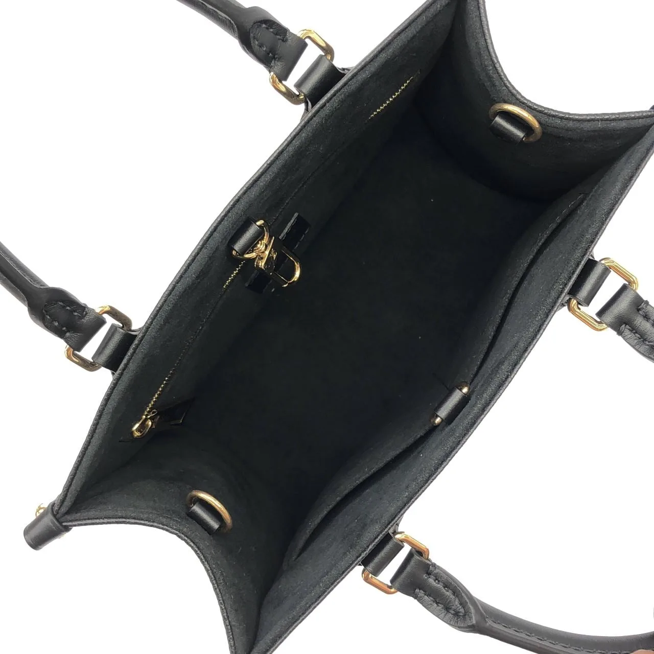 LOUIS VUITTON OnTheGo M45653 Handbag Monogram Black Monogram Rank A - Thumbnail 6