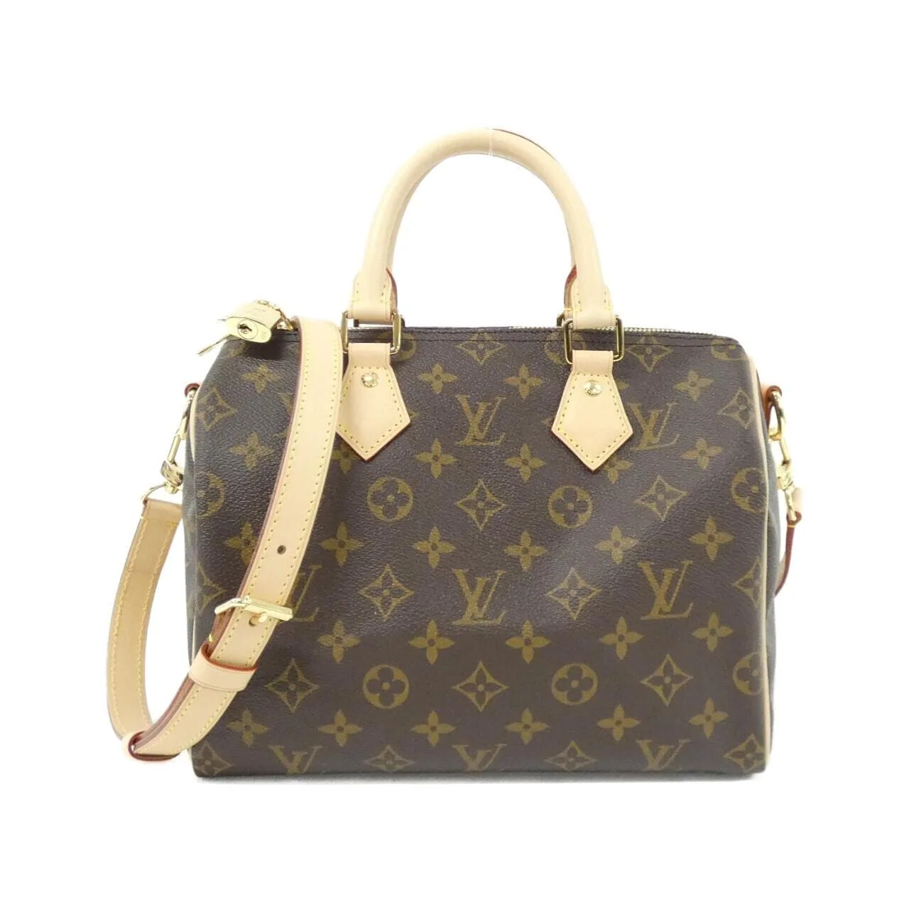 LOUIS VUITTON Speedy M46977 Boston Monogram Black