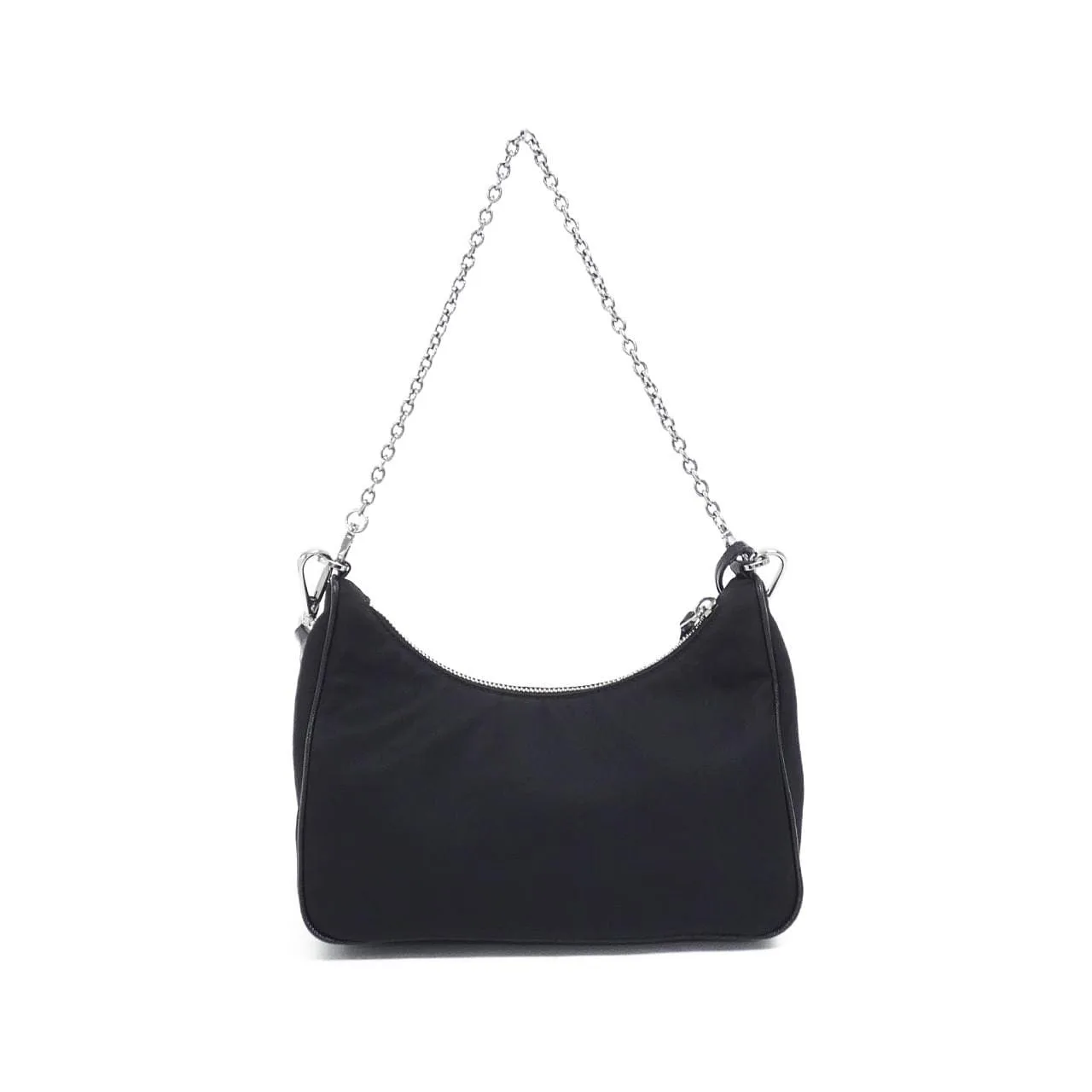 PRADA 1BH204 Shoulder 黑色 中古品A - 縮圖 2