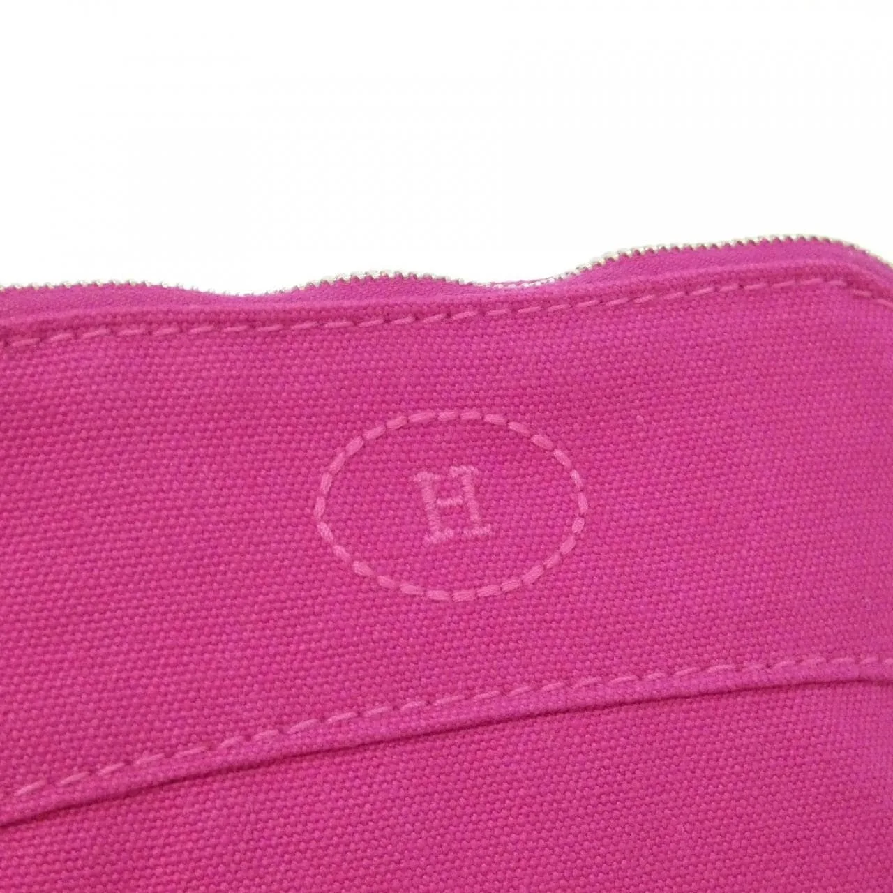 HERMES Bolide 101628M Pouch Canvas Black Canvas Rank A - Thumbnail 4