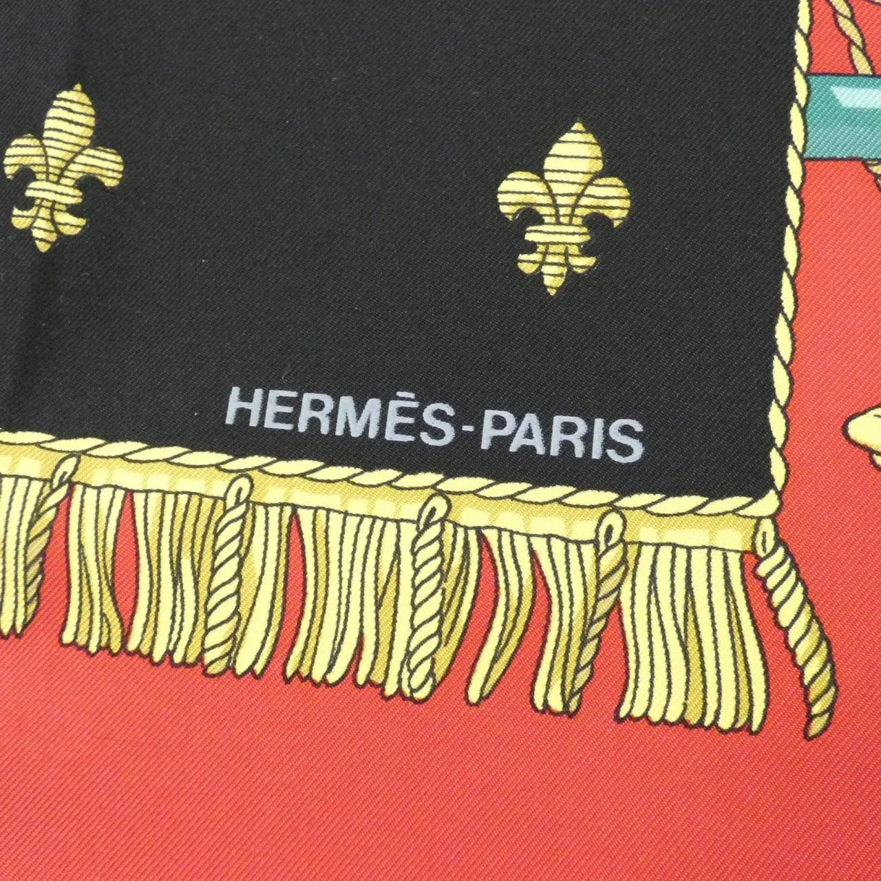 HERMES Scarf Black Rank A - Thumbnail 2