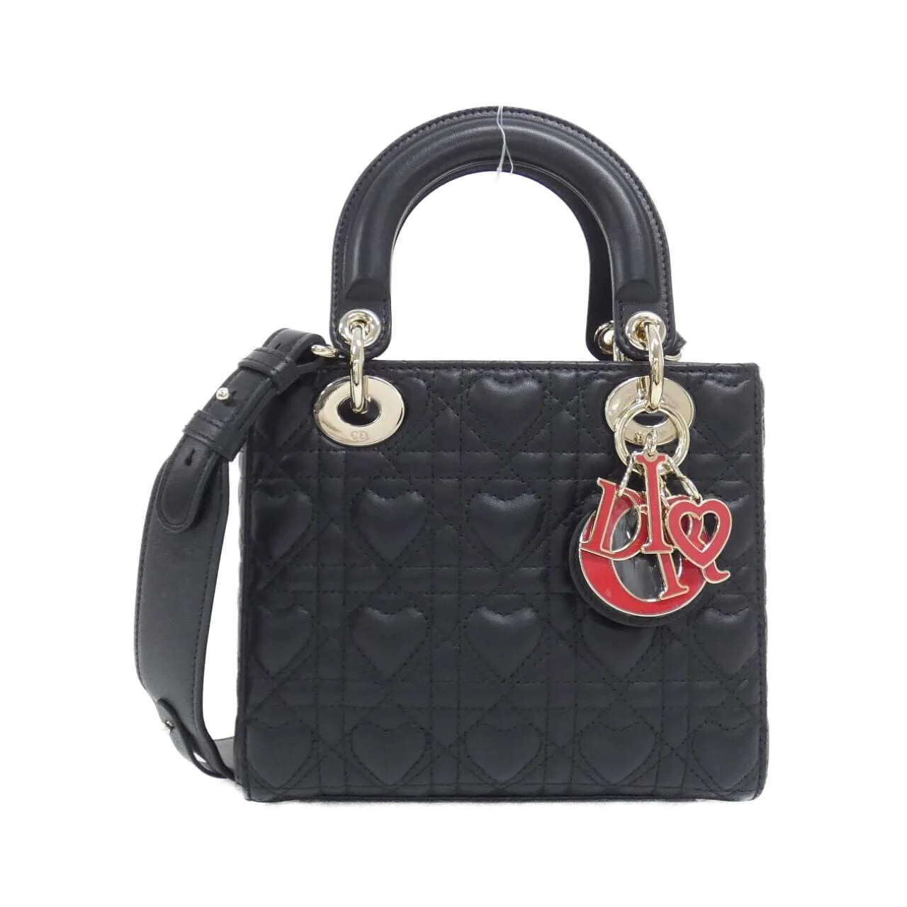 DIOR Lady Dior M0538ONGH Handbag Lambskin Black