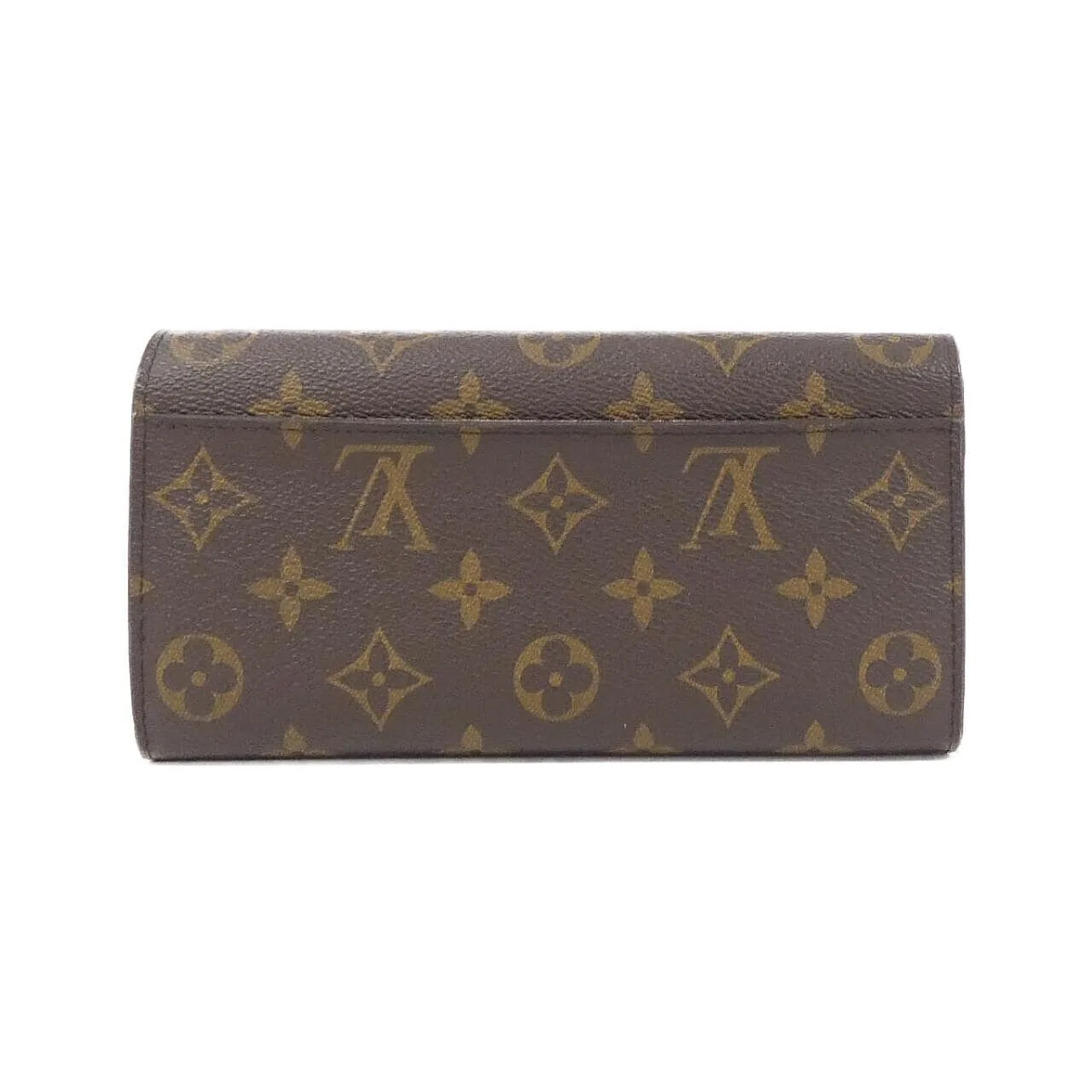 LOUIS VUITTON M62236 Wallet Monogram 黑色 Monogram 中古品A - 縮圖 2