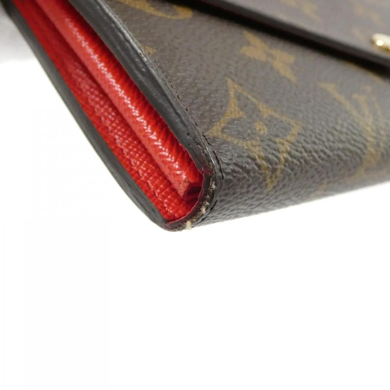 LOUIS VUITTON M62236 Wallet Monogram 黑色 Monogram 中古品A - 縮圖 3