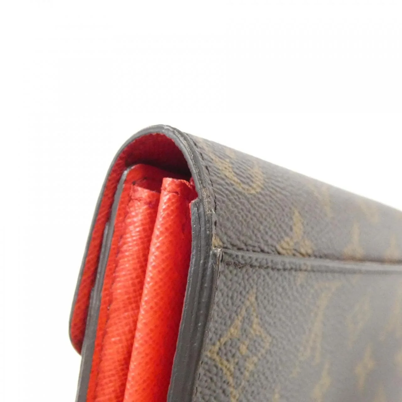 LOUIS VUITTON M62236 Wallet Monogram 黑色 Monogram 中古品A - 縮圖 4