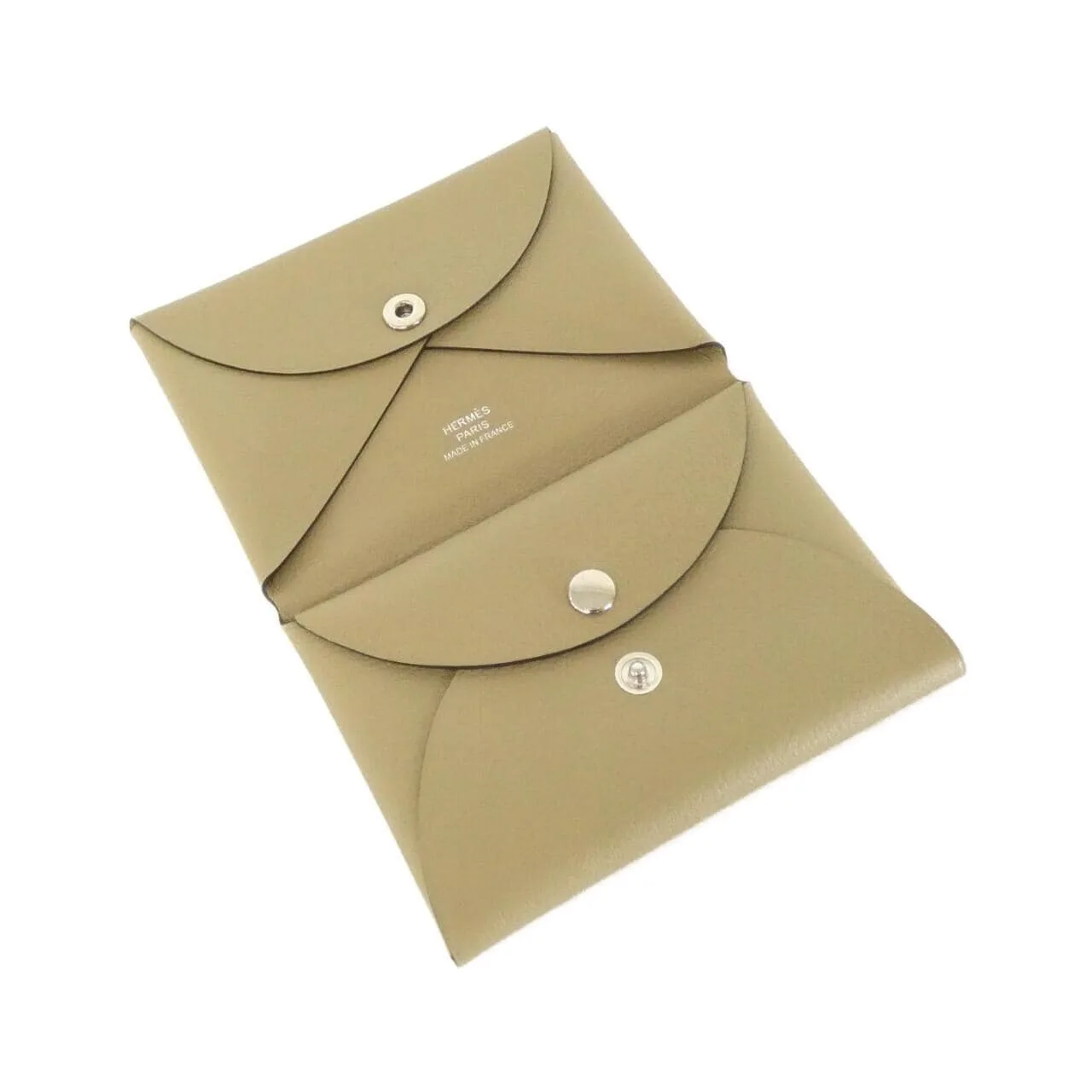 HERMES 085238CK Coin Case Beige Rank A - Thumbnail 2