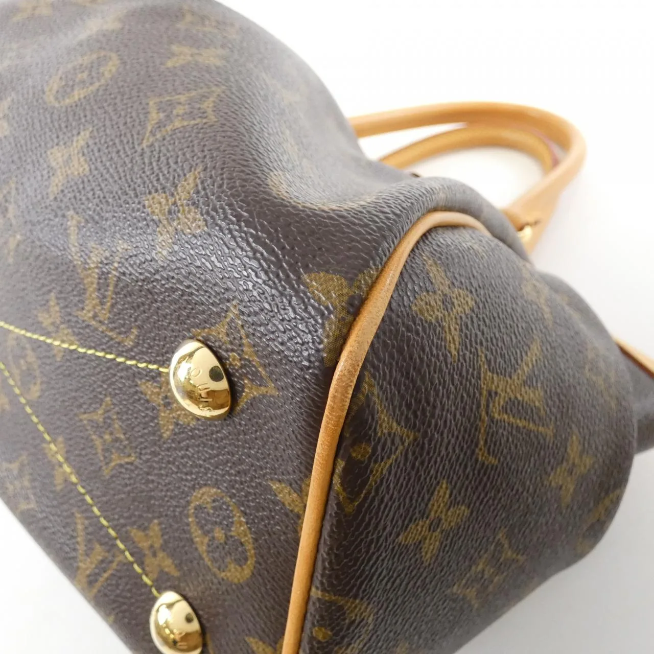 LOUIS VUITTON M40143 Handbag Monogram Black Monogram Rank B - Thumbnail 3