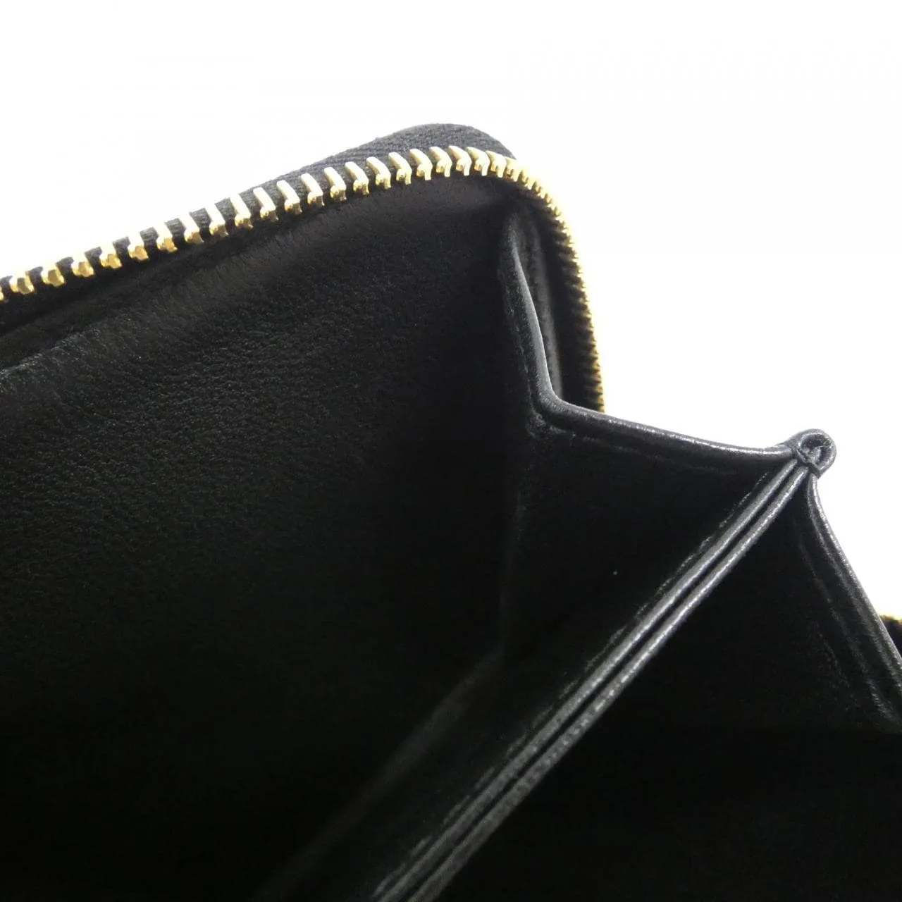 MIU MIU 5ML522 Wallet Black Rank A - Thumbnail 9